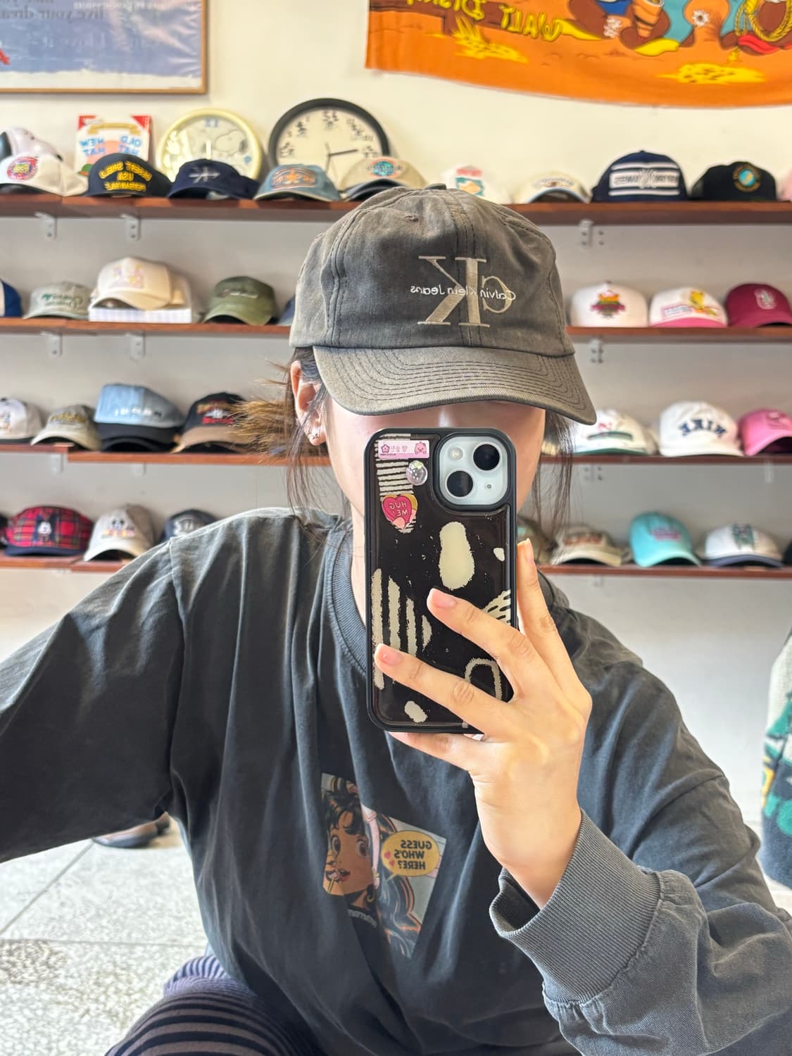 캘빈클라인 빈티지햇 상품이미지2