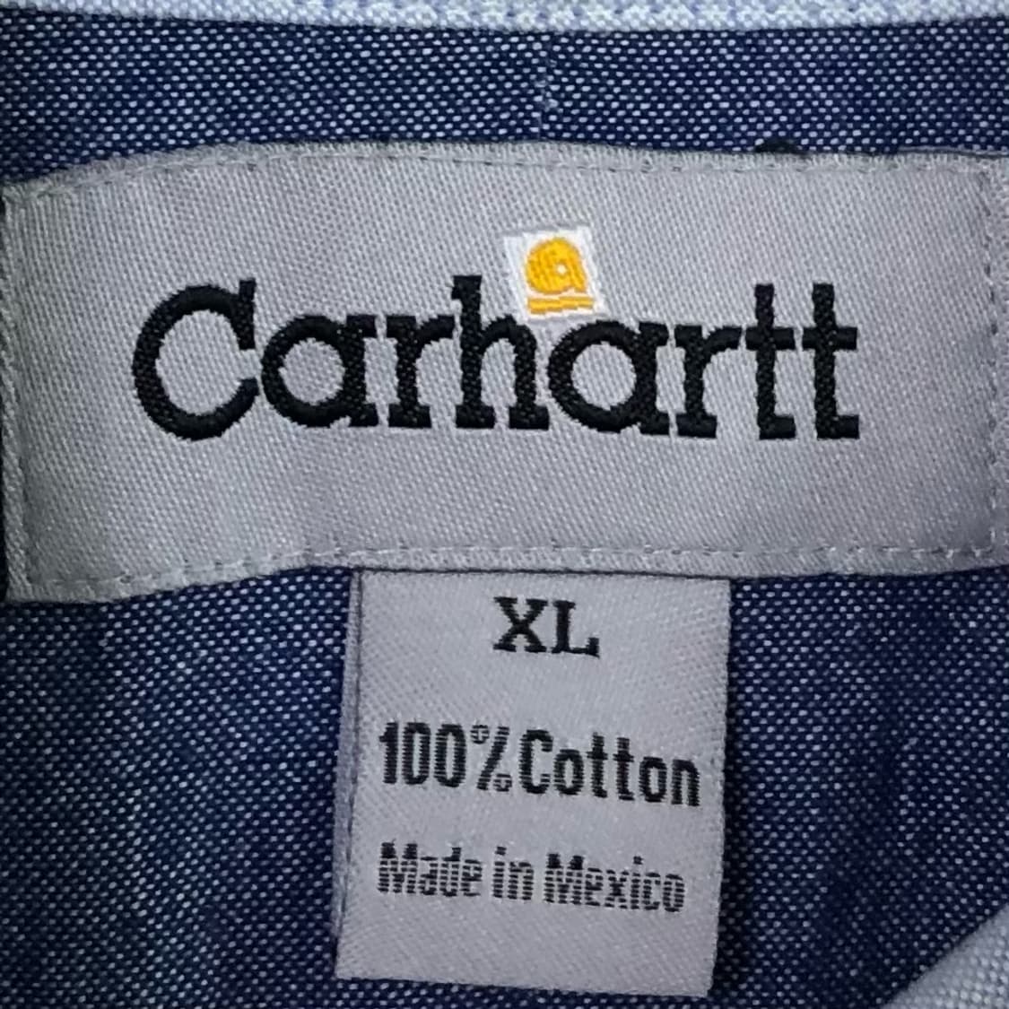 XL 칼하트 옥스포드데님 셔츠 상품이미지3