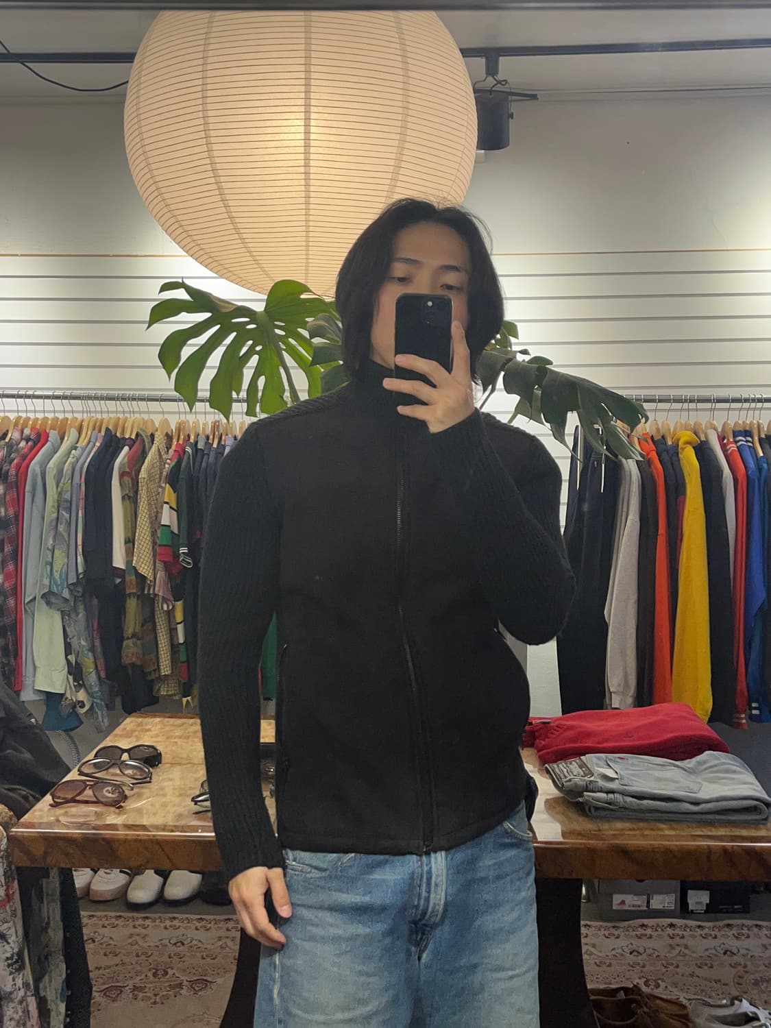 아르마니 익스체인지 니트 집업 자켓 상품이미지9