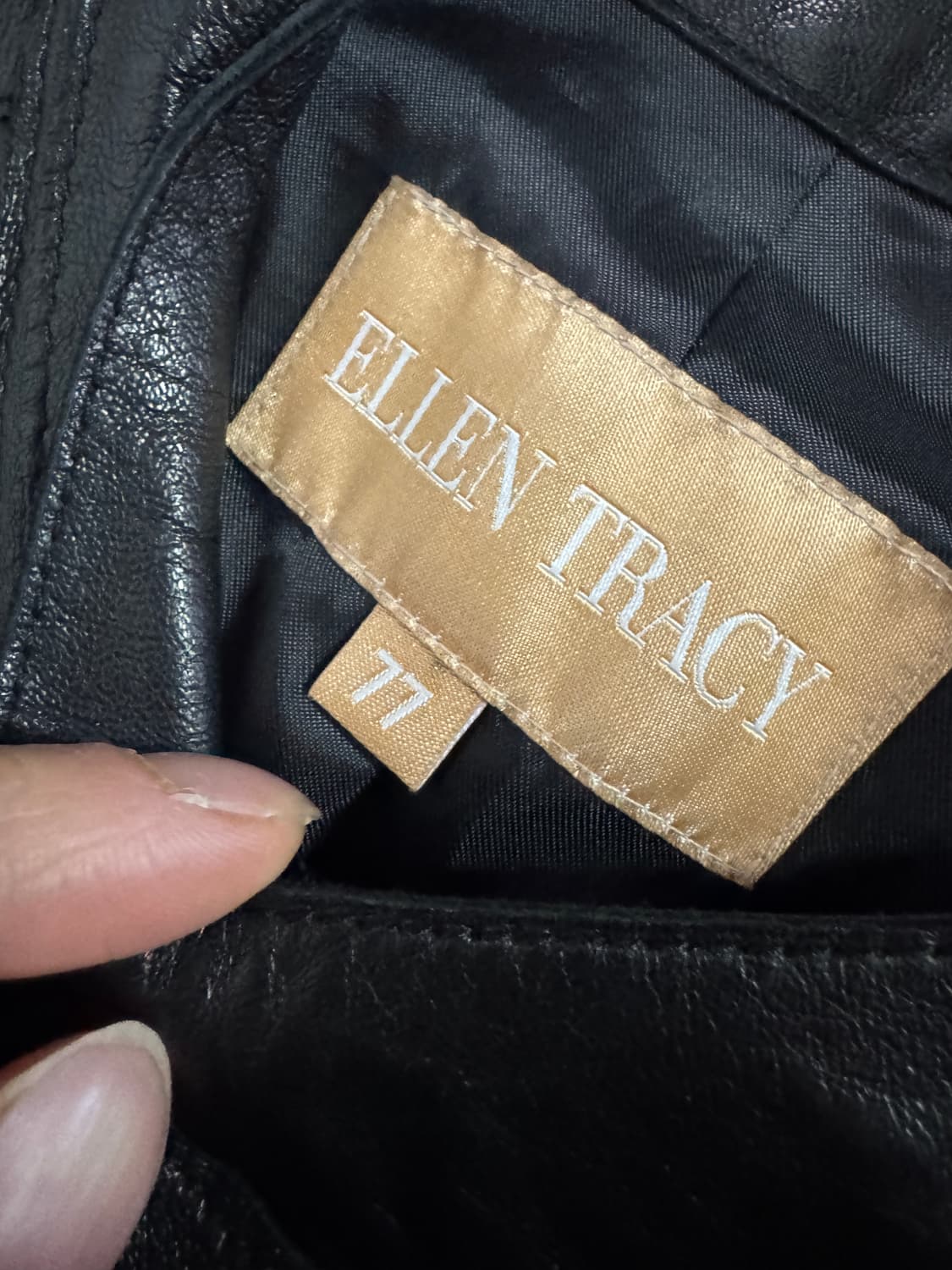 여성 엘렌트레이시 천연 리얼 양가죽 고급 집업 자켓 상품이미지3