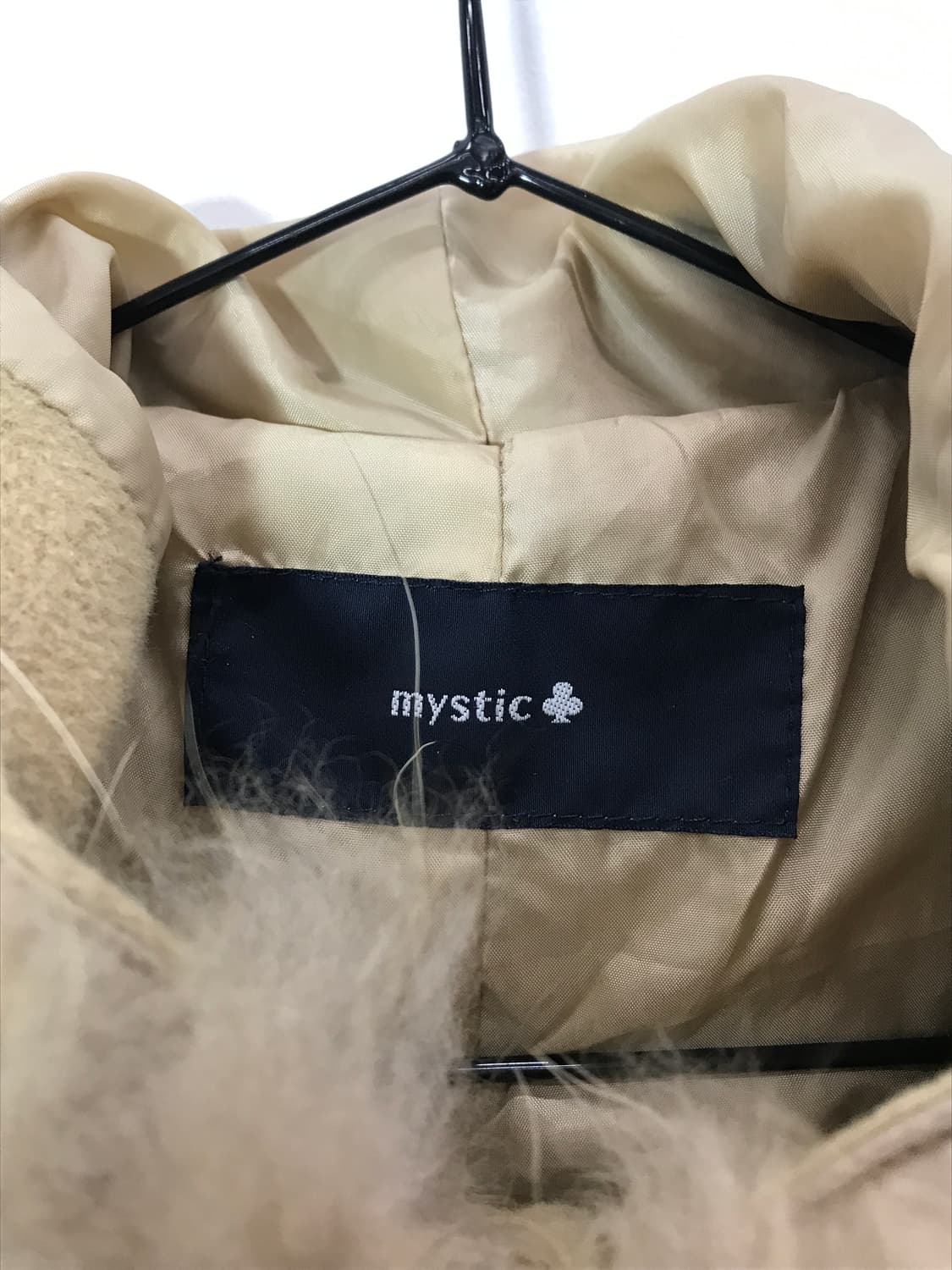 Jpn Beige Fur-Trimmed Hooded Duffle Coat 상품이미지6