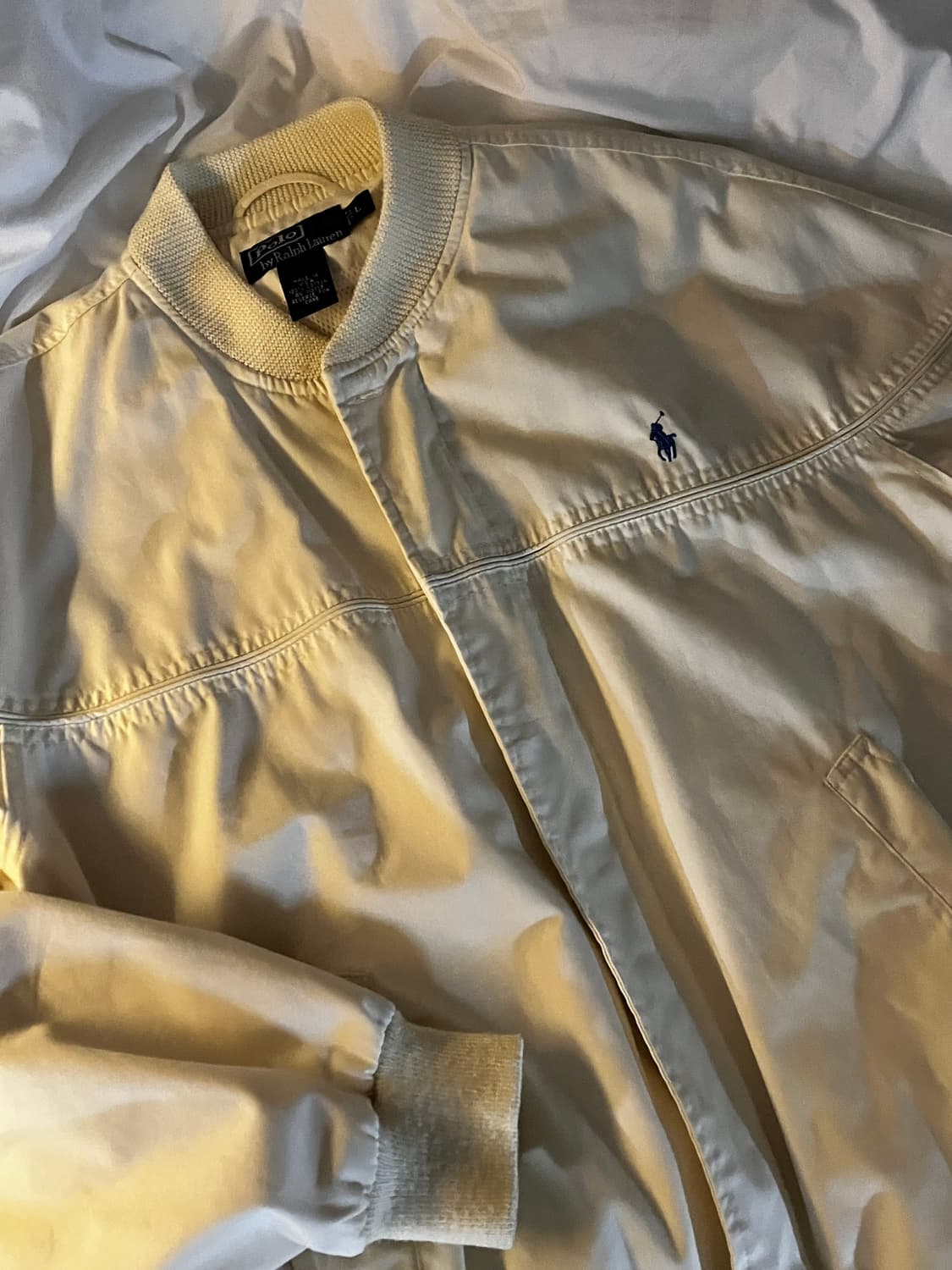 폴로 랄프 로렌 자켓 크림 L made in USA (실착사진o) 상품이미지1