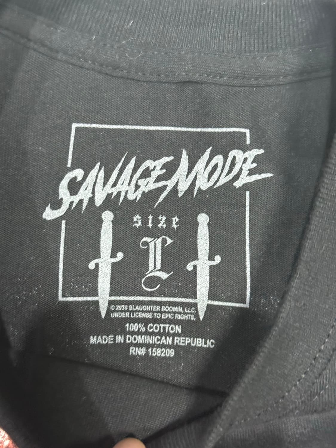 2020 21 새비지x메트로 부민 공식 머천다이즈 반팔 티셔츠 새 상품 상품이미지5