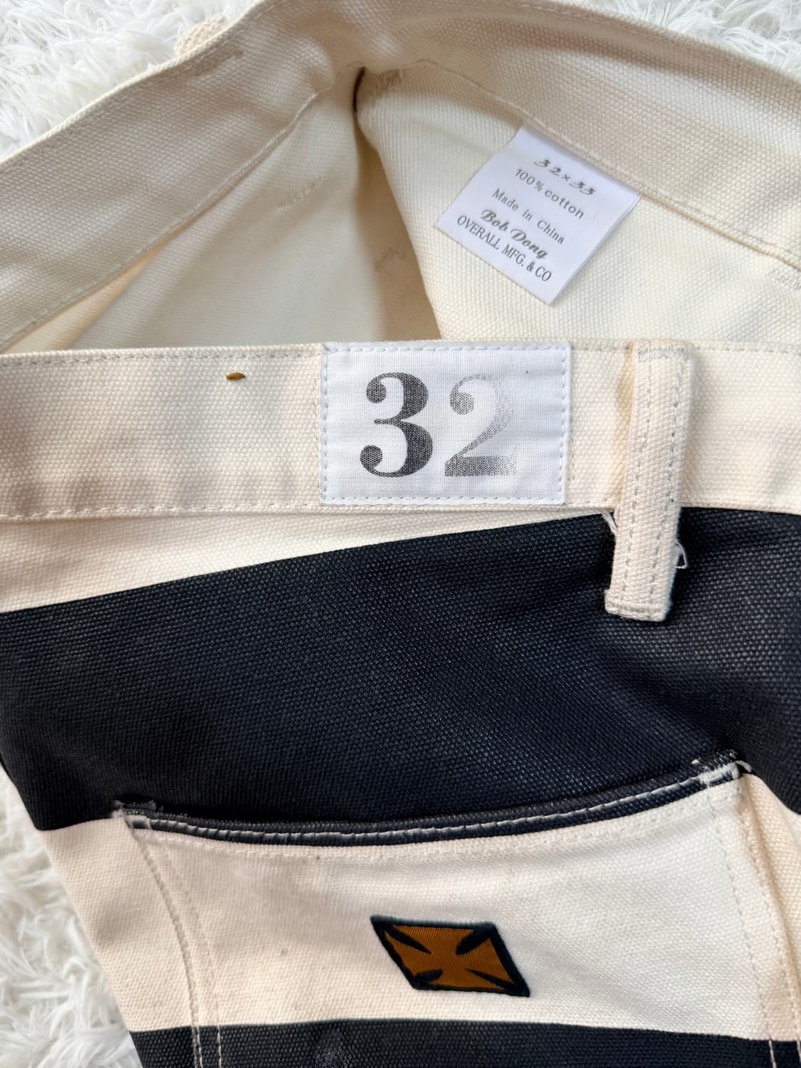 BOB DONG - 16oz 헤비 웨이트 프리즈너 팬츠 상품이미지8