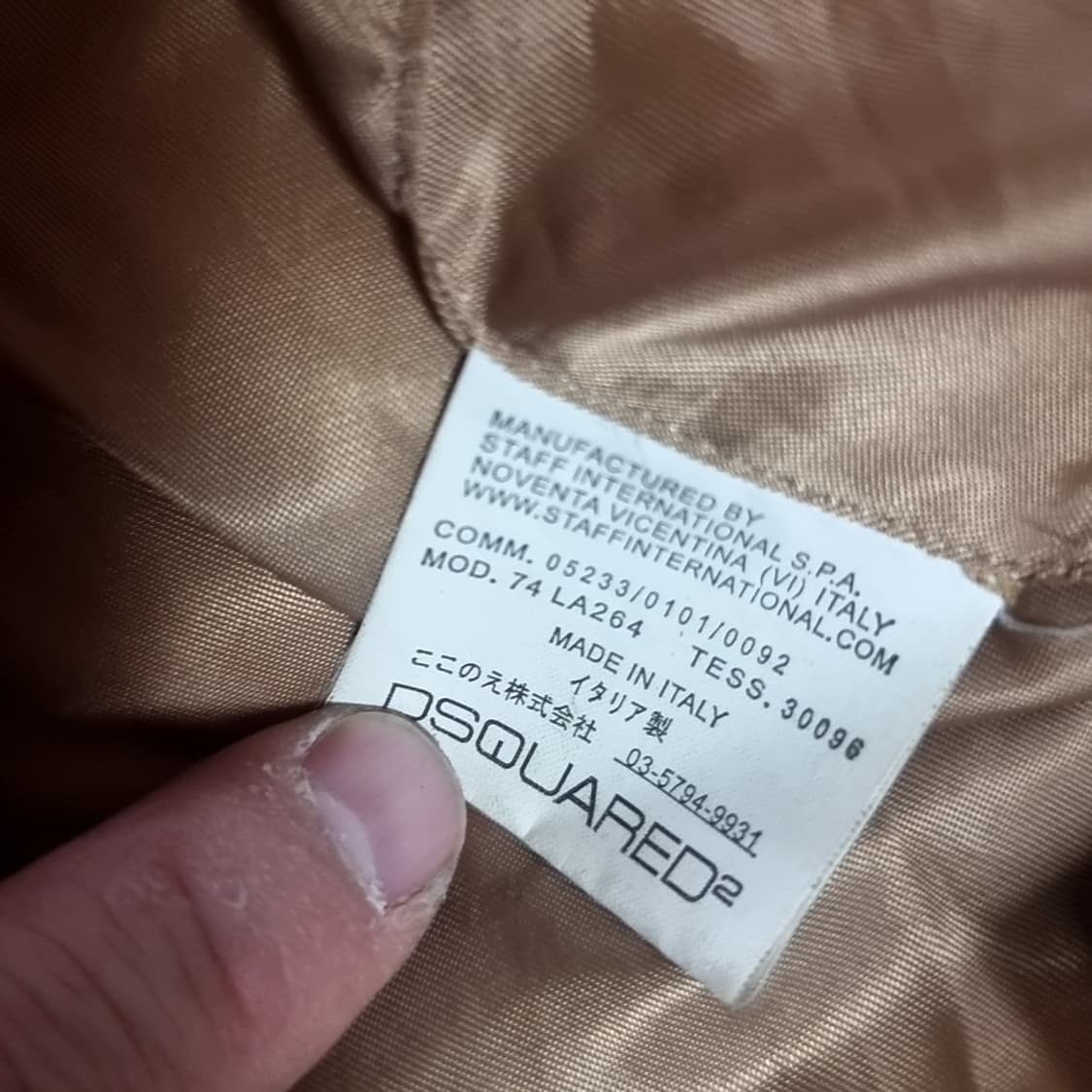 DSQUARED2 퍼 후드 패딩 블랙(50) 상품이미지5