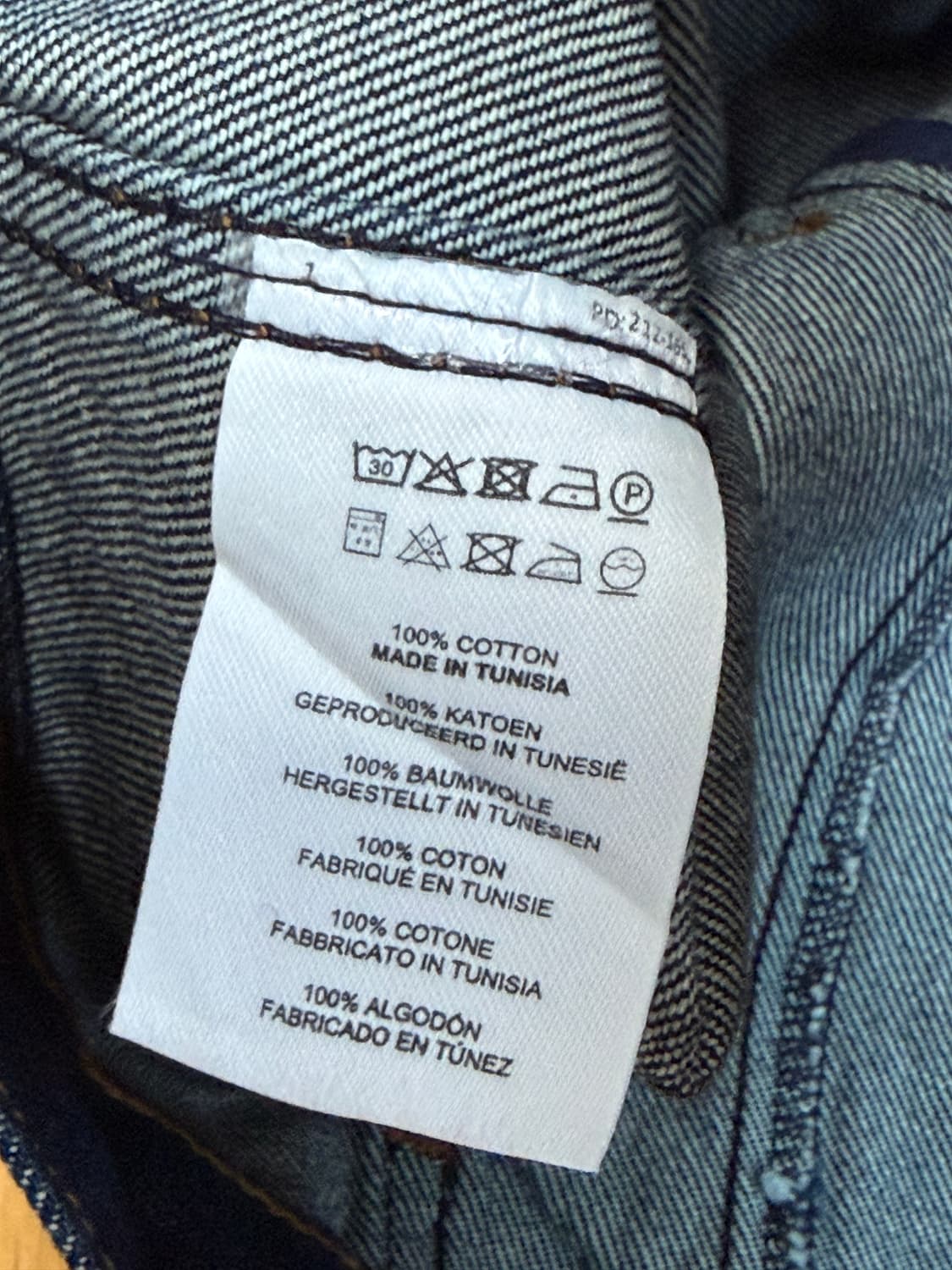 드리스반노튼 데님 베스트 자켓 상품이미지4