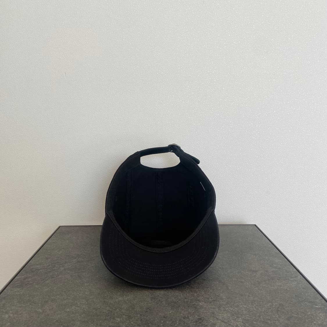 슈프림 캠프캡 모자 박스로고 워시드 블랙 캡 상품이미지5