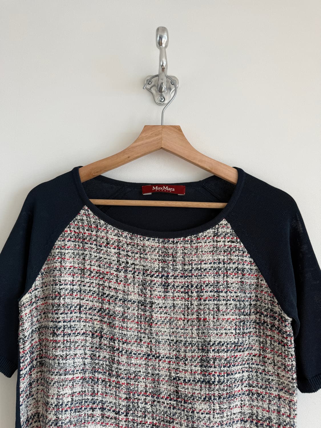 막스마라 스튜디오(MaxMara) 코튼 반팔 니트 상품이미지2