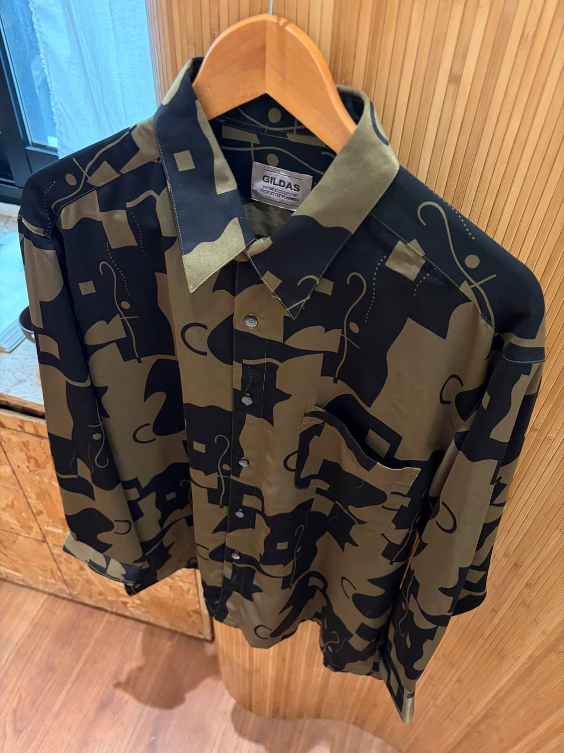 90s GILDAS Pattern Shirt 상품이미지3
