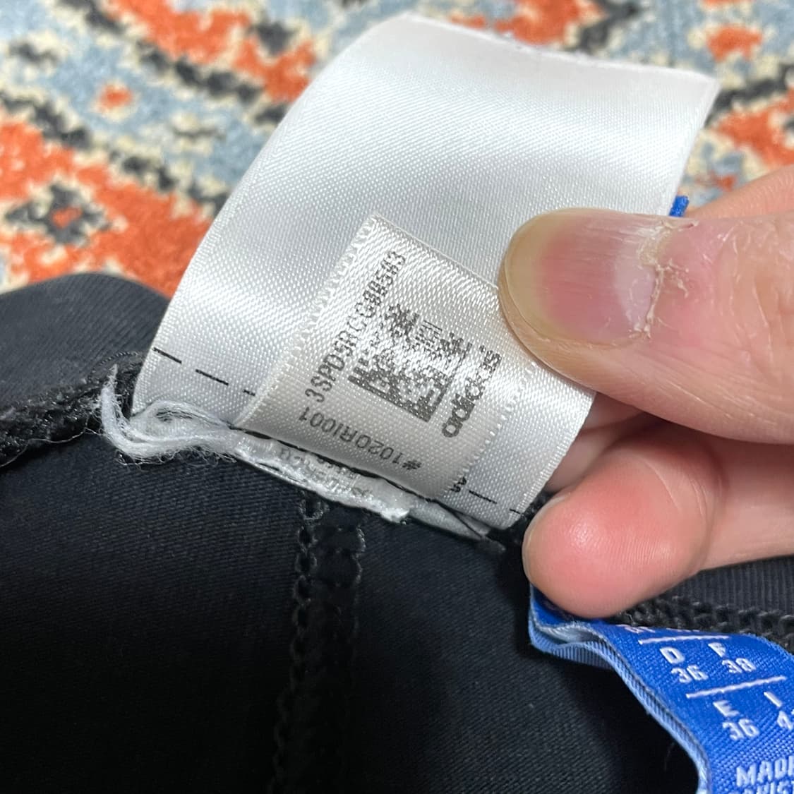 아디다스 삼선 블랙 레깅스 여성S 상품이미지4