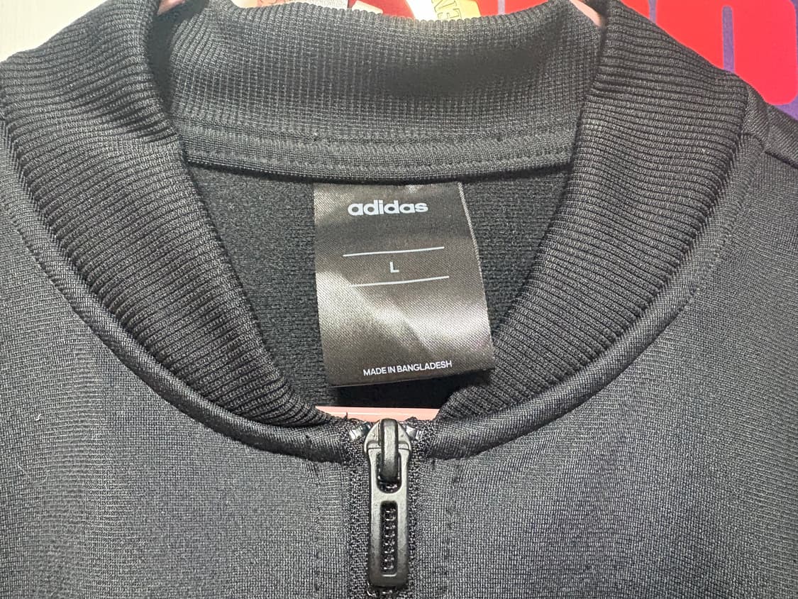 아디다스 블랙 져지 L 상품이미지3