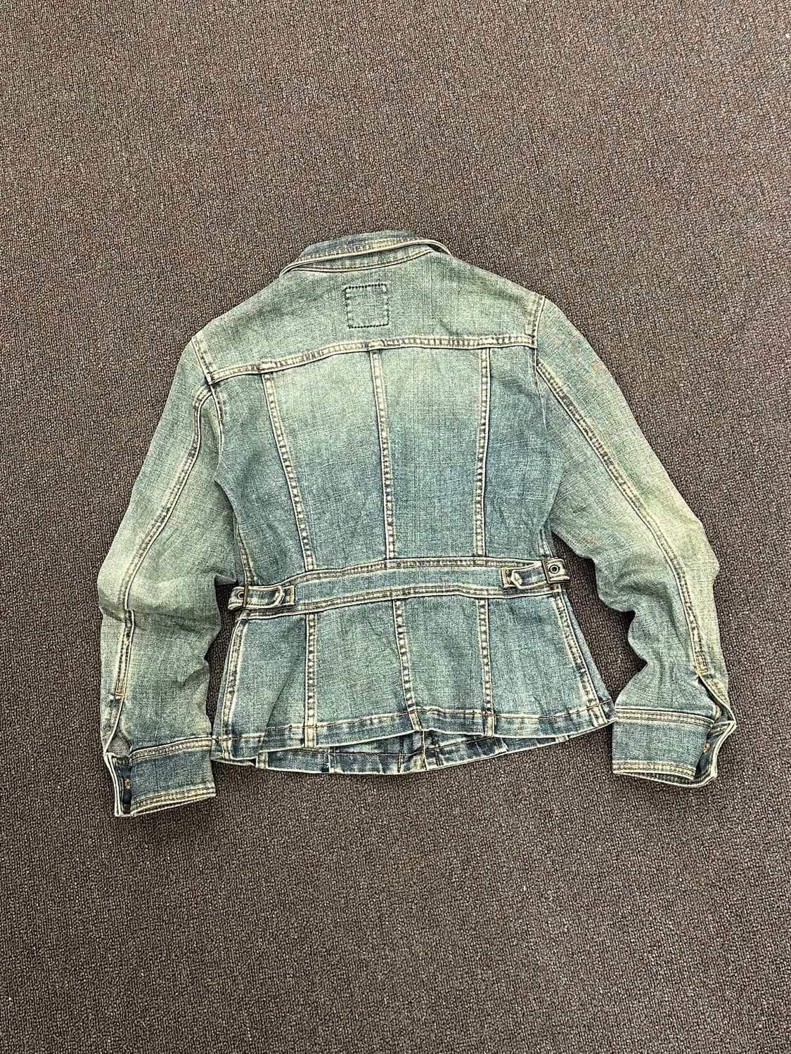 2)KUMIKYOKU vintage 여성 트러커 데님자켓 상품이미지7