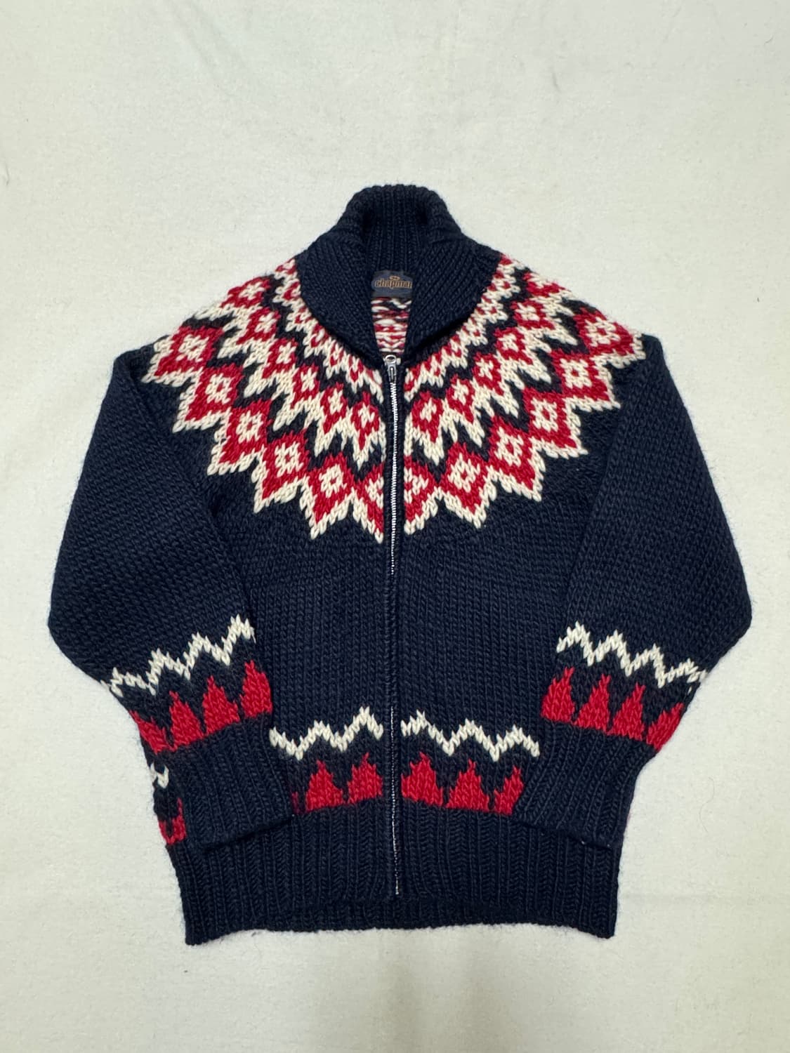 Cowichan zip-up cardigan  상품이미지2