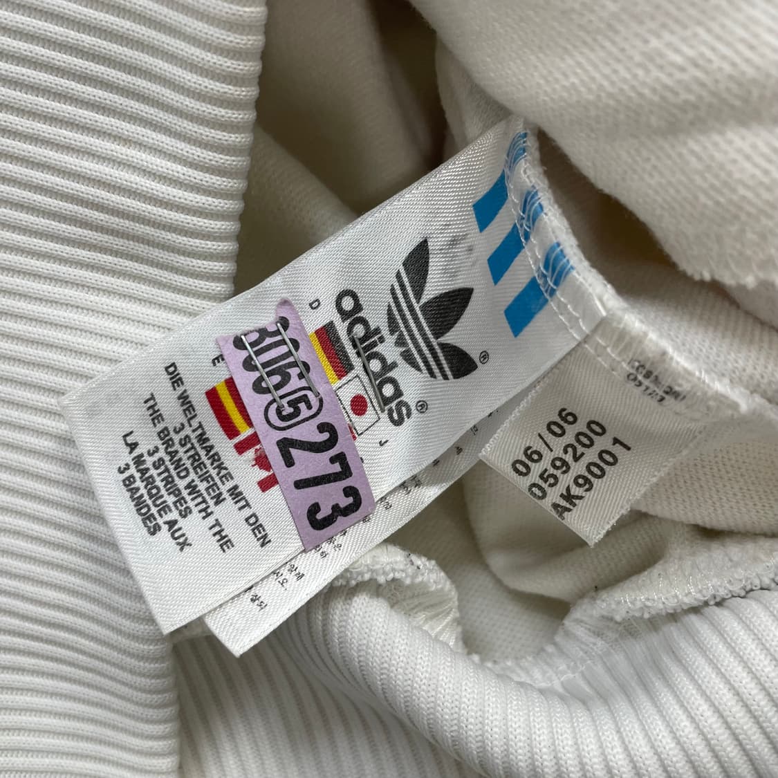 아디다스 일본 재패니즈 도쿄 트랙탑 져지 화이트 상품이미지7