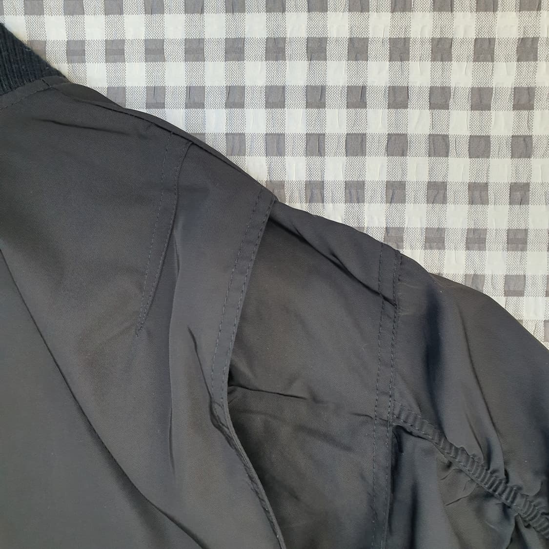 자라 셔링 봄버 집업자켓 남자95 상품이미지8