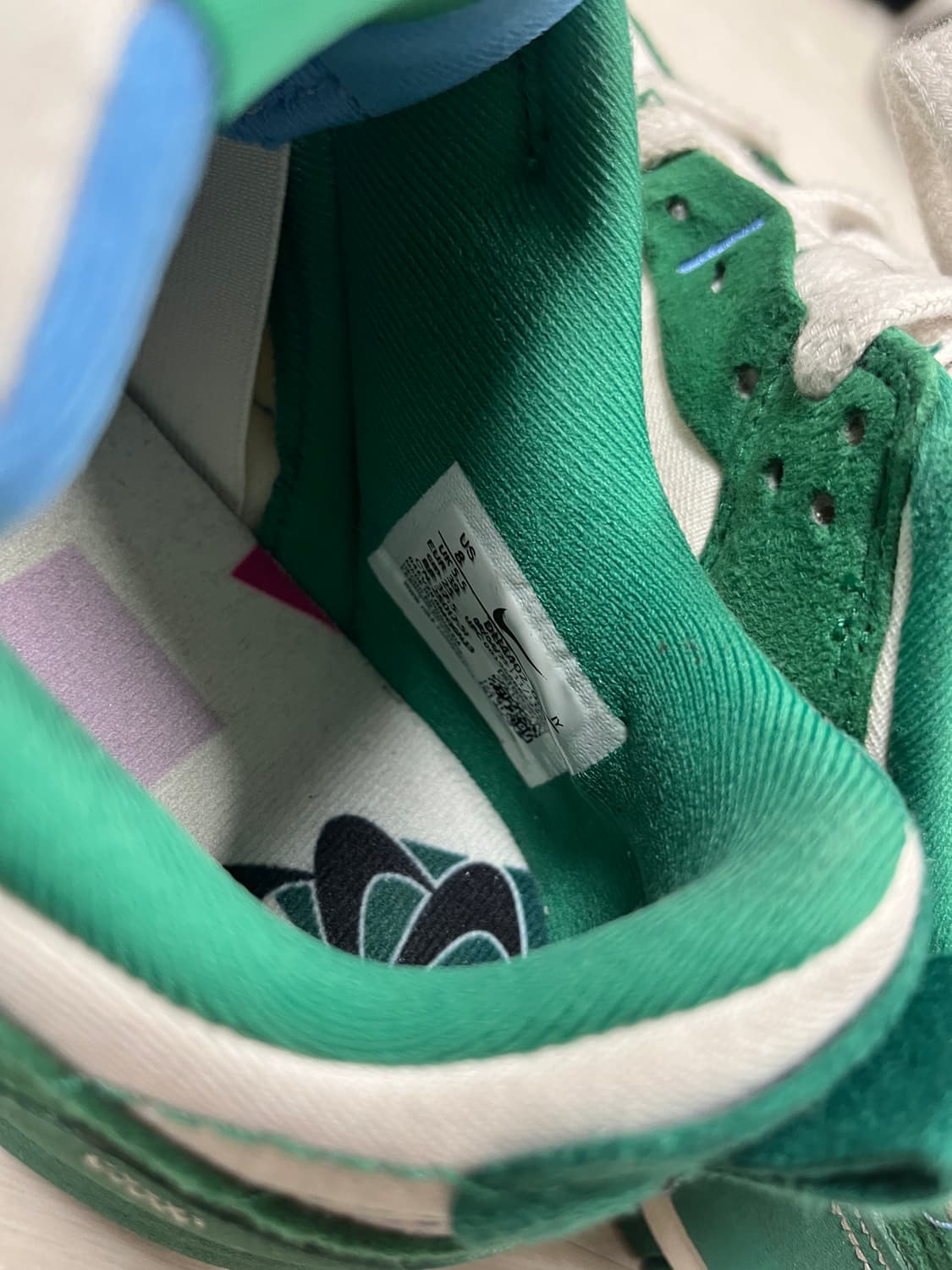 나이키 덩크 로우 디스럽트 2 그린 250 상품이미지6