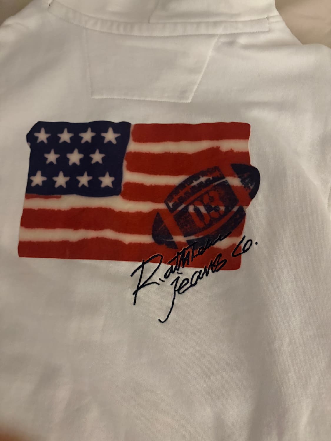 아메리칸 베어 스튜디오 빈티지 성조기 후집 상품이미지3