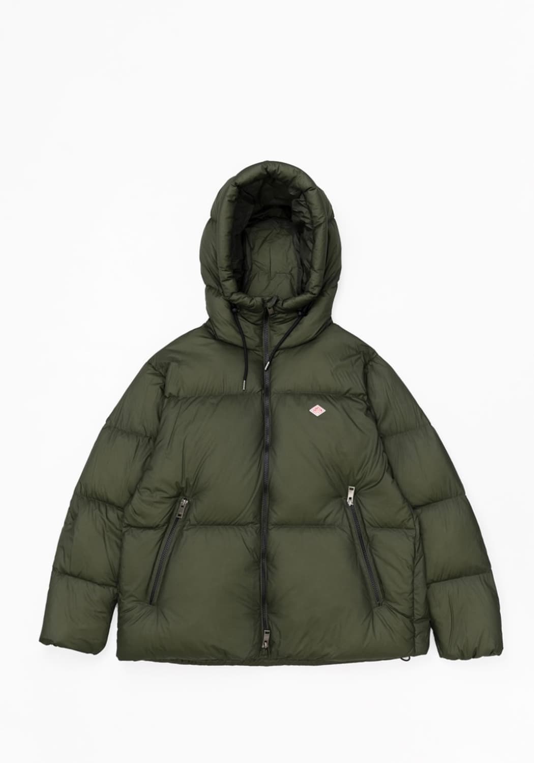 M) 단톤 마이크로 립스탑 후디드 패딩 상품이미지1