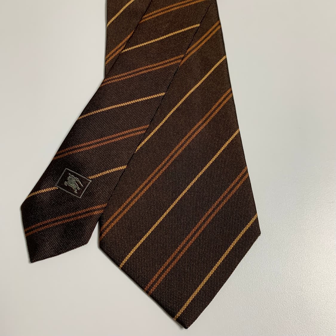 버버리 스트라이프 명품넥타이 100실크 정장룩코디 A등급 상품이미지4