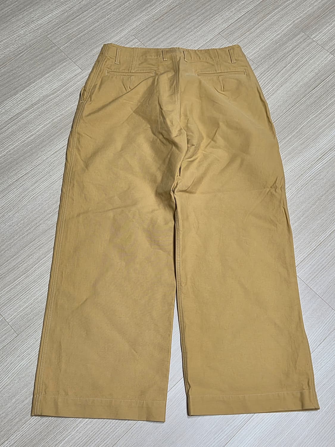 토마스모어 넬리 팬츠  옐로우베이지 L 상품이미지3