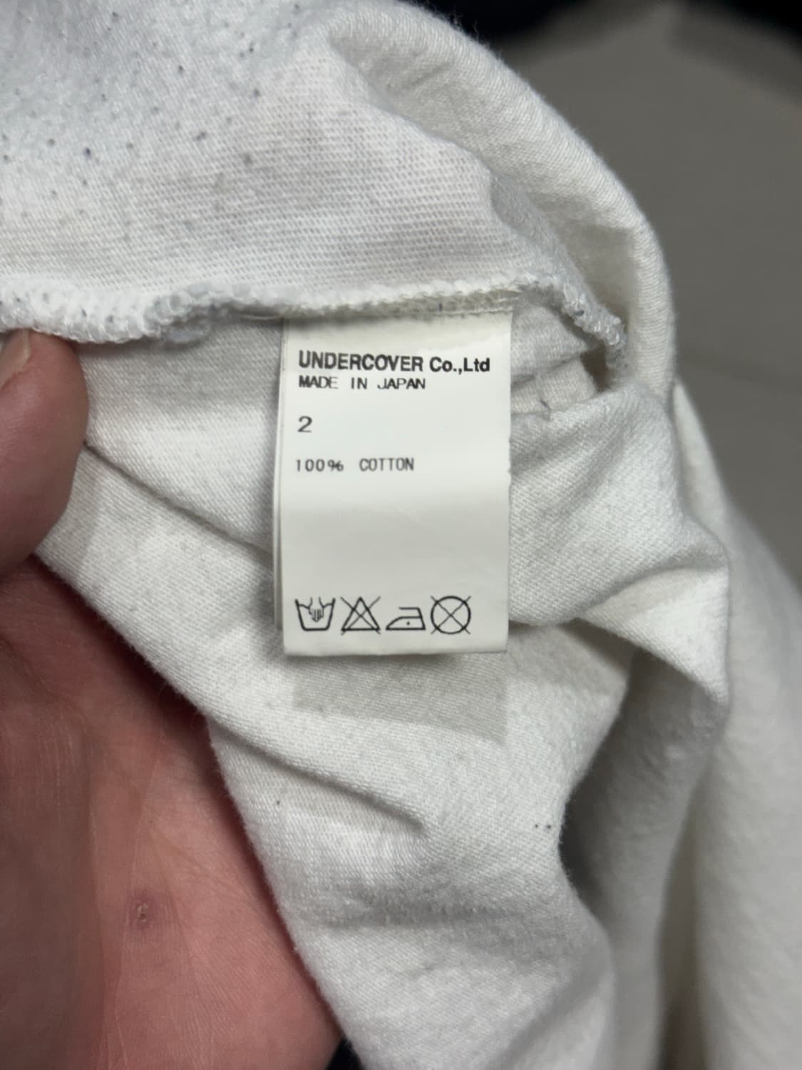 언더커버 아카이브 어둠의 해골 마법사 반팔 티셔츠 상품이미지4