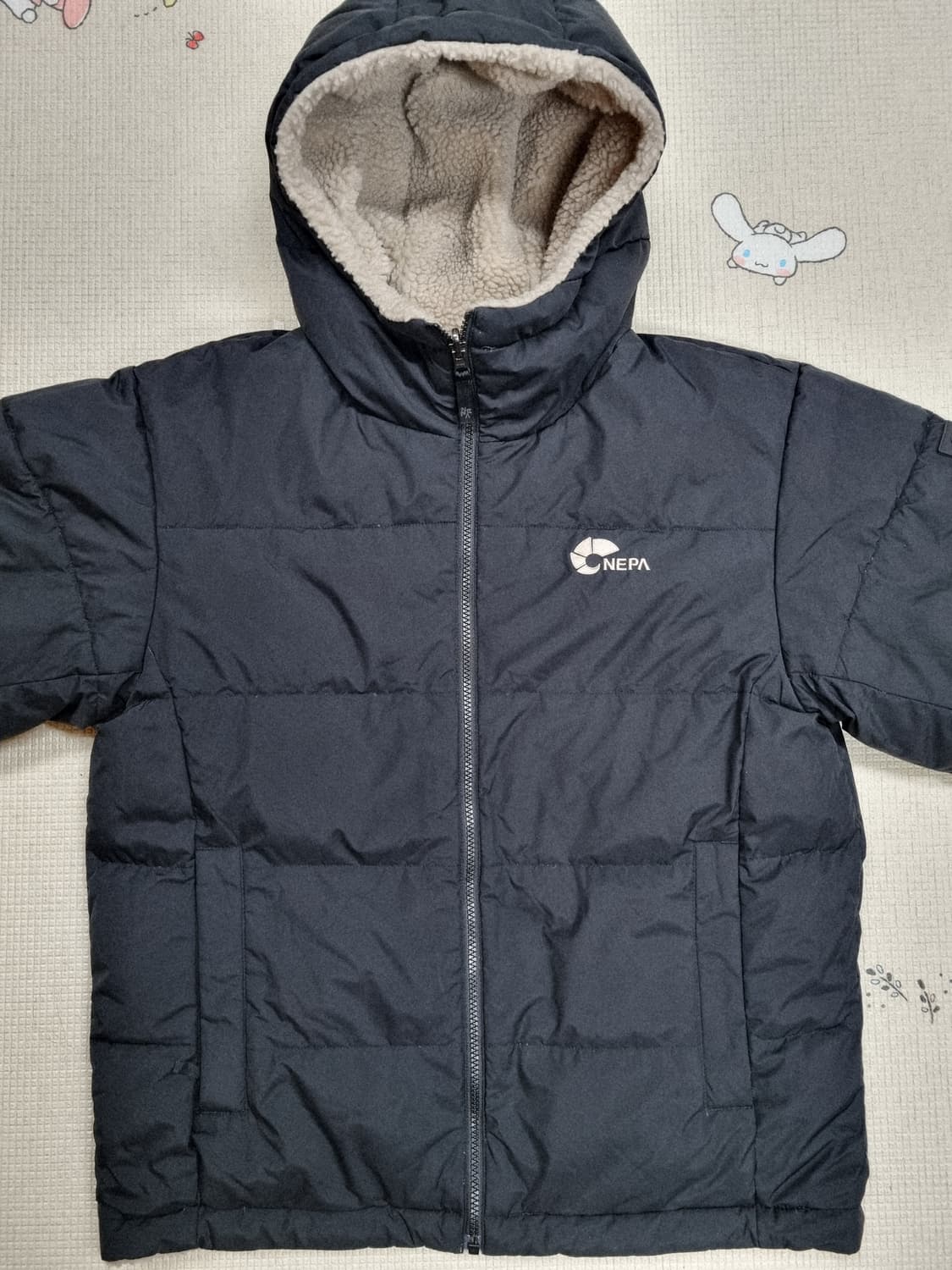 네파 리버시블 양면 패딩 점퍼 100 상품이미지2