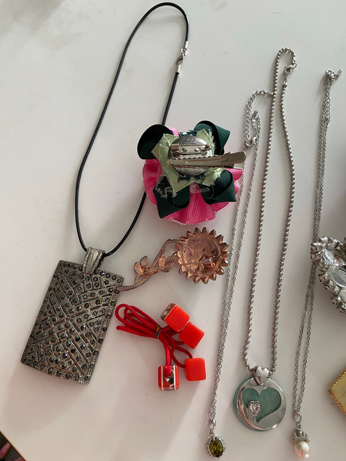 목걸이 브로치 등 일괄 드려여 상품이미지6