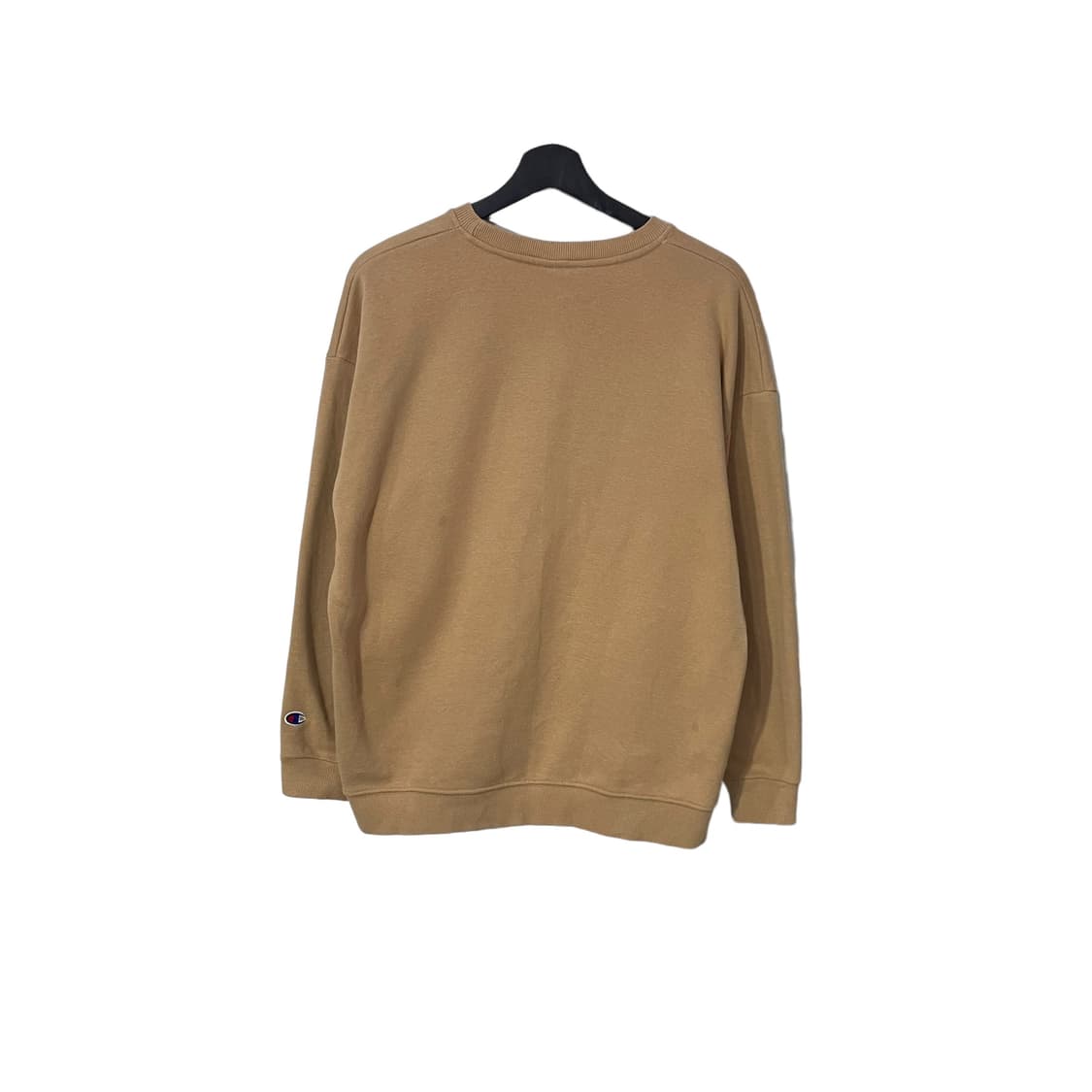  챔피온 자수로고 베이지 맨투맨 상품이미지2