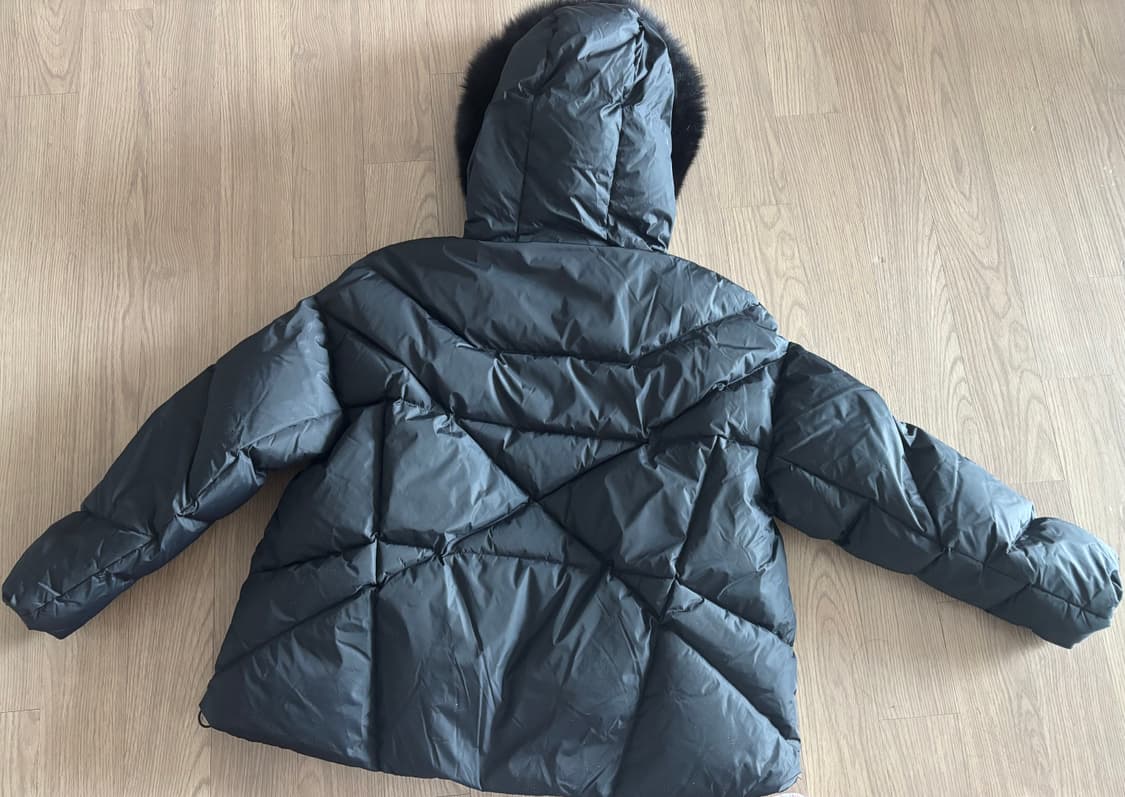 새상품급 온앤온 사가퍼 구스 푸퍼리본패딩 55(66가능) 상품이미지3