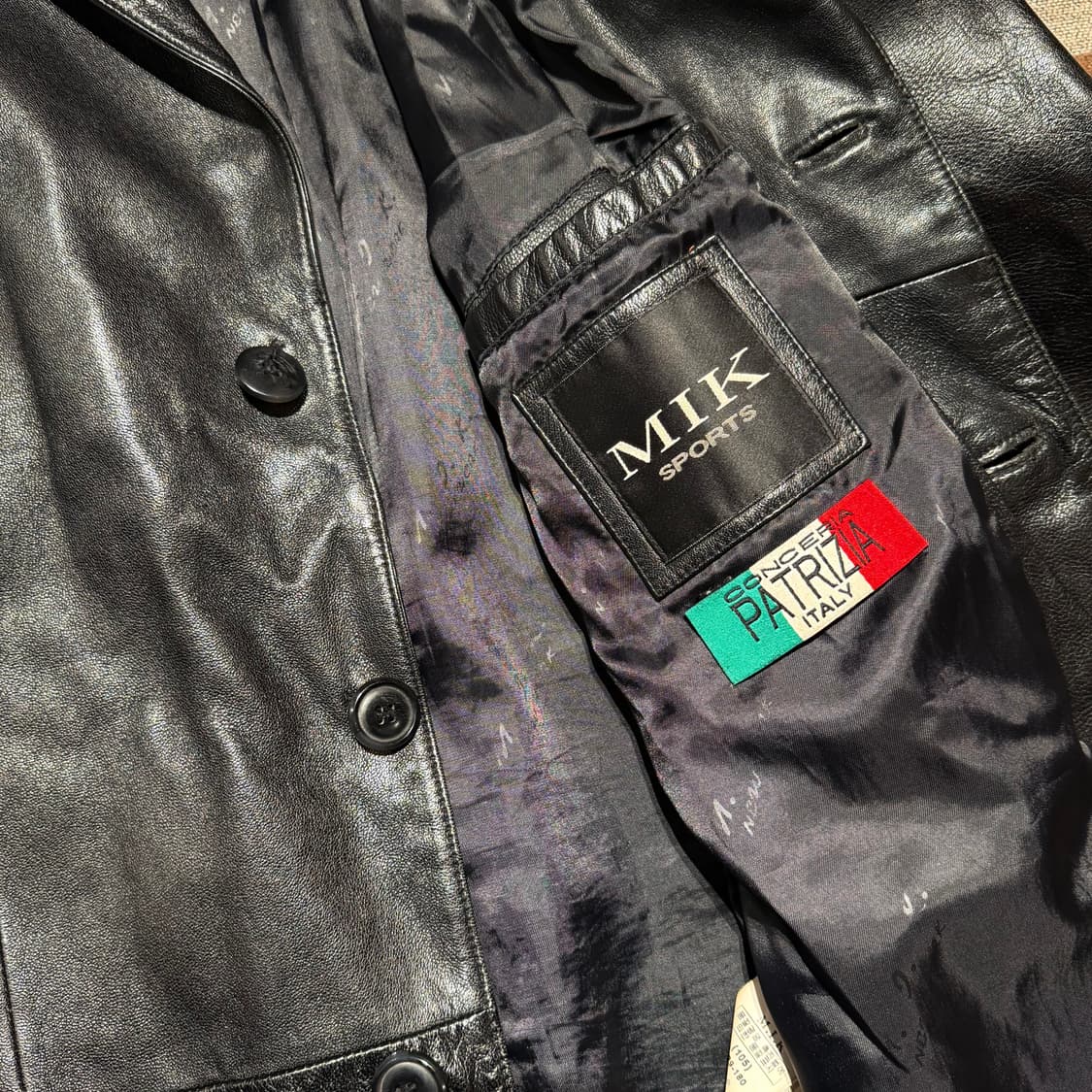 이태리 MIK 램스킨 카 코트 105 양가죽 자켓 상품이미지2