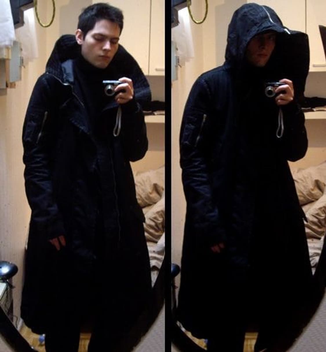 릭오웬스 07FW 익스플로더 롱 파카 모즈코트 야상 상품이미지2