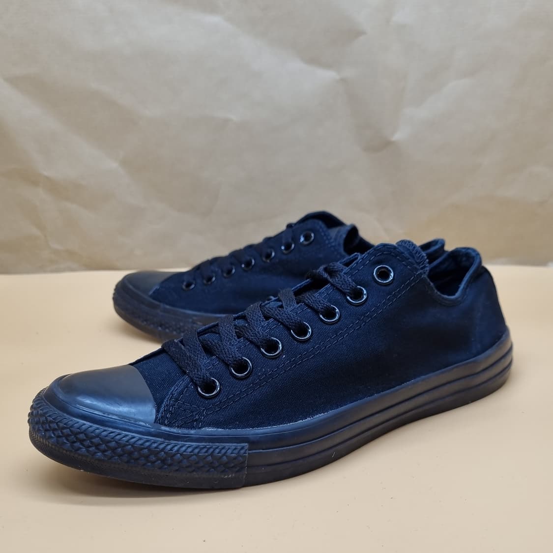 컨버스 올스타 로우 올블랙 스니커즈270 상품이미지1