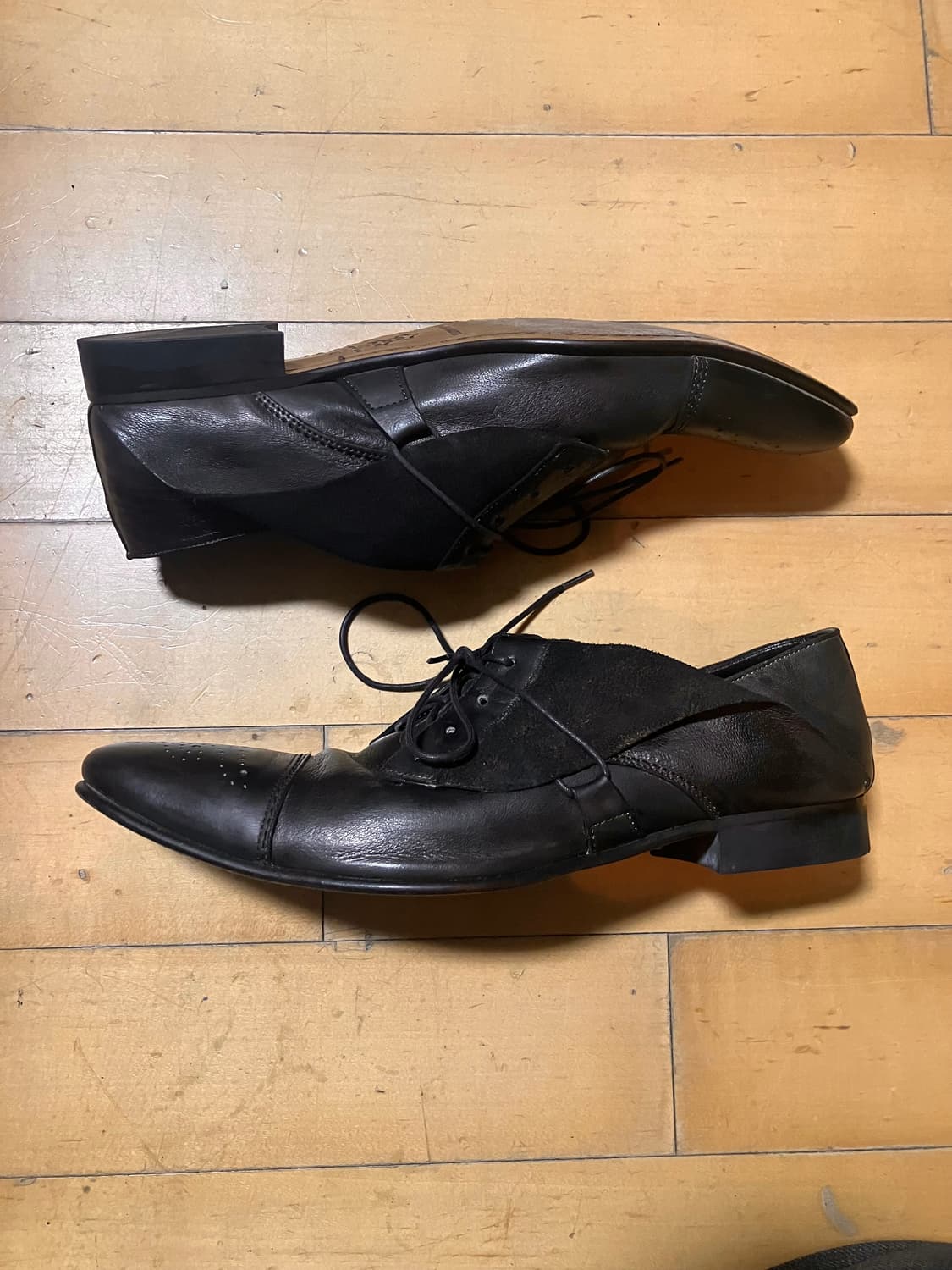 Alfredo bannister 윙 디테일 롱노즈 슈즈 43 (275) 상품이미지3