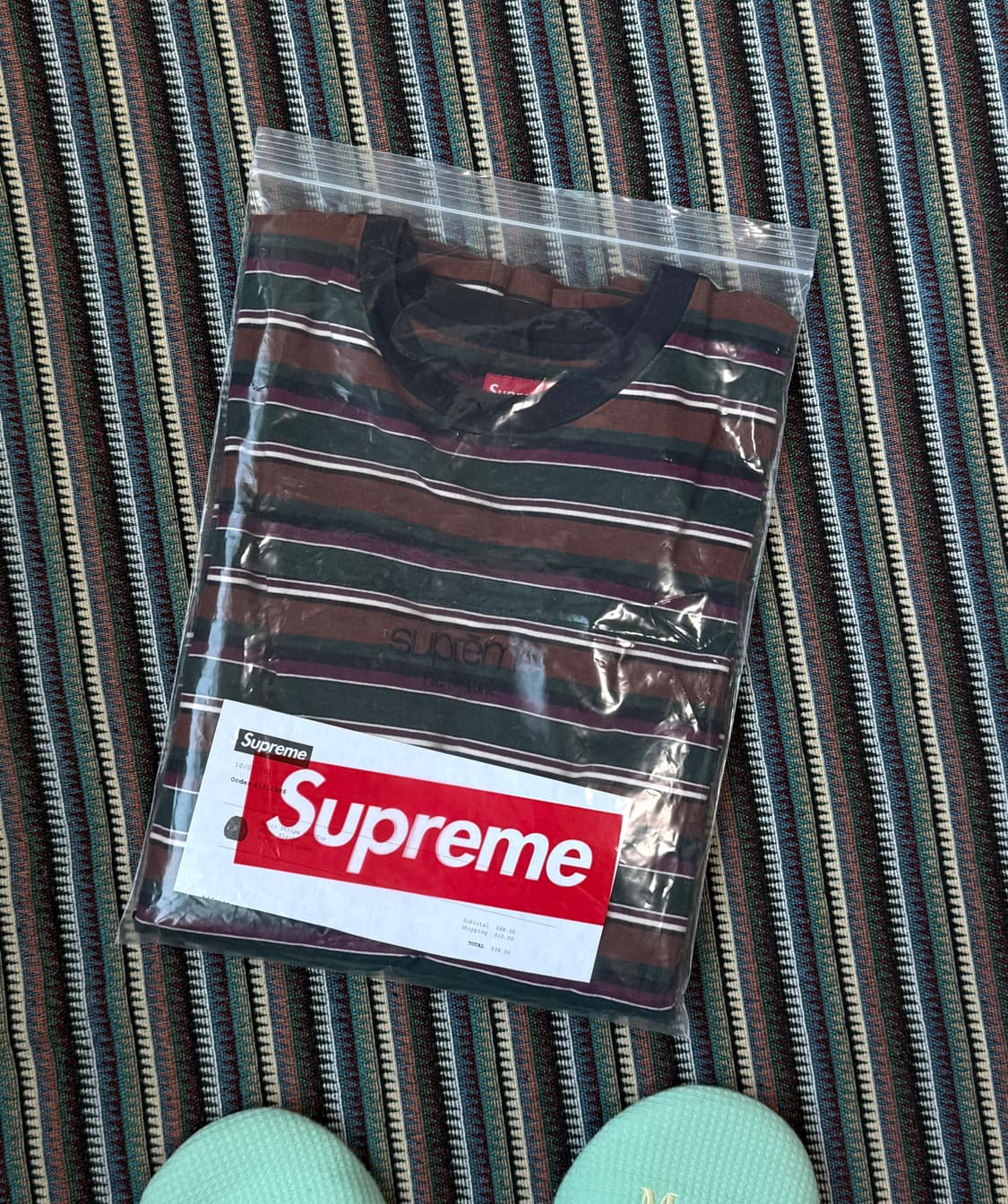 슈프림 멀티 스트라이프 롱슬리브 상품이미지2