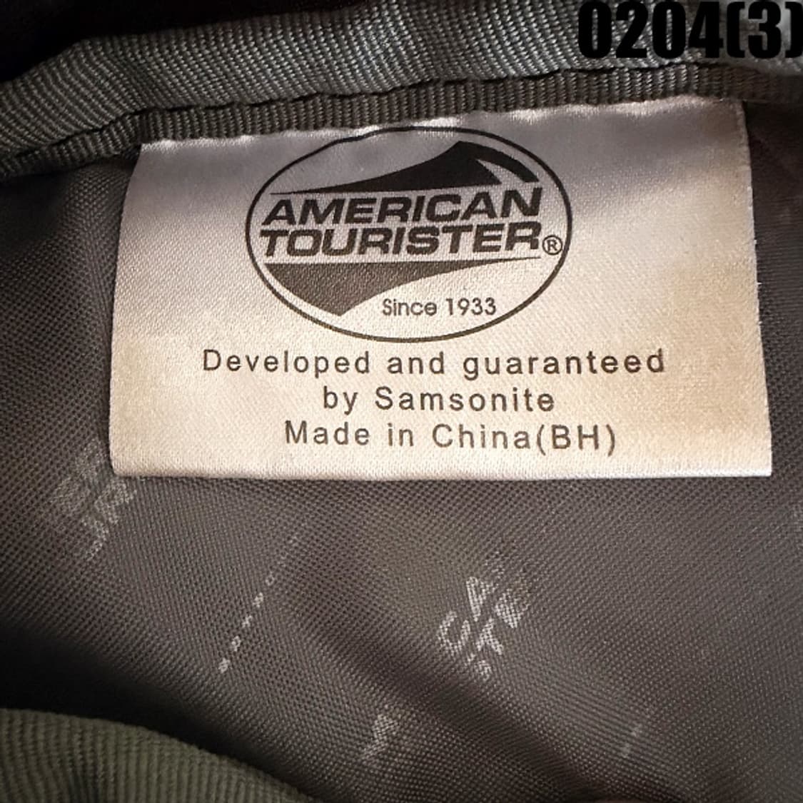 [실측확임] 아메리칸투어리스트 블랙 백팩 가방 (지퍼끈X) 0204(3) 상품이미지5