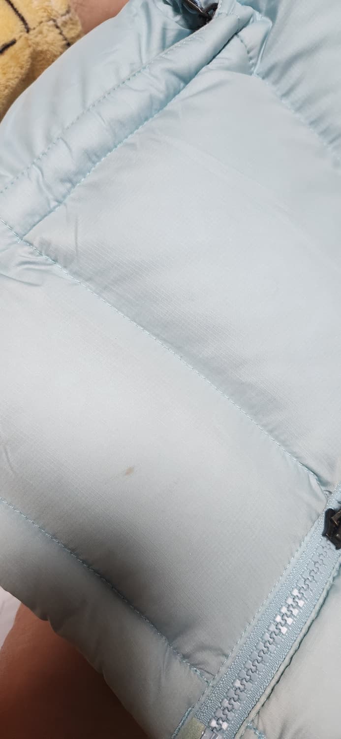 노스페이스 700 눕시 스카이블루민트 패딩 후드 자켓 상품이미지9