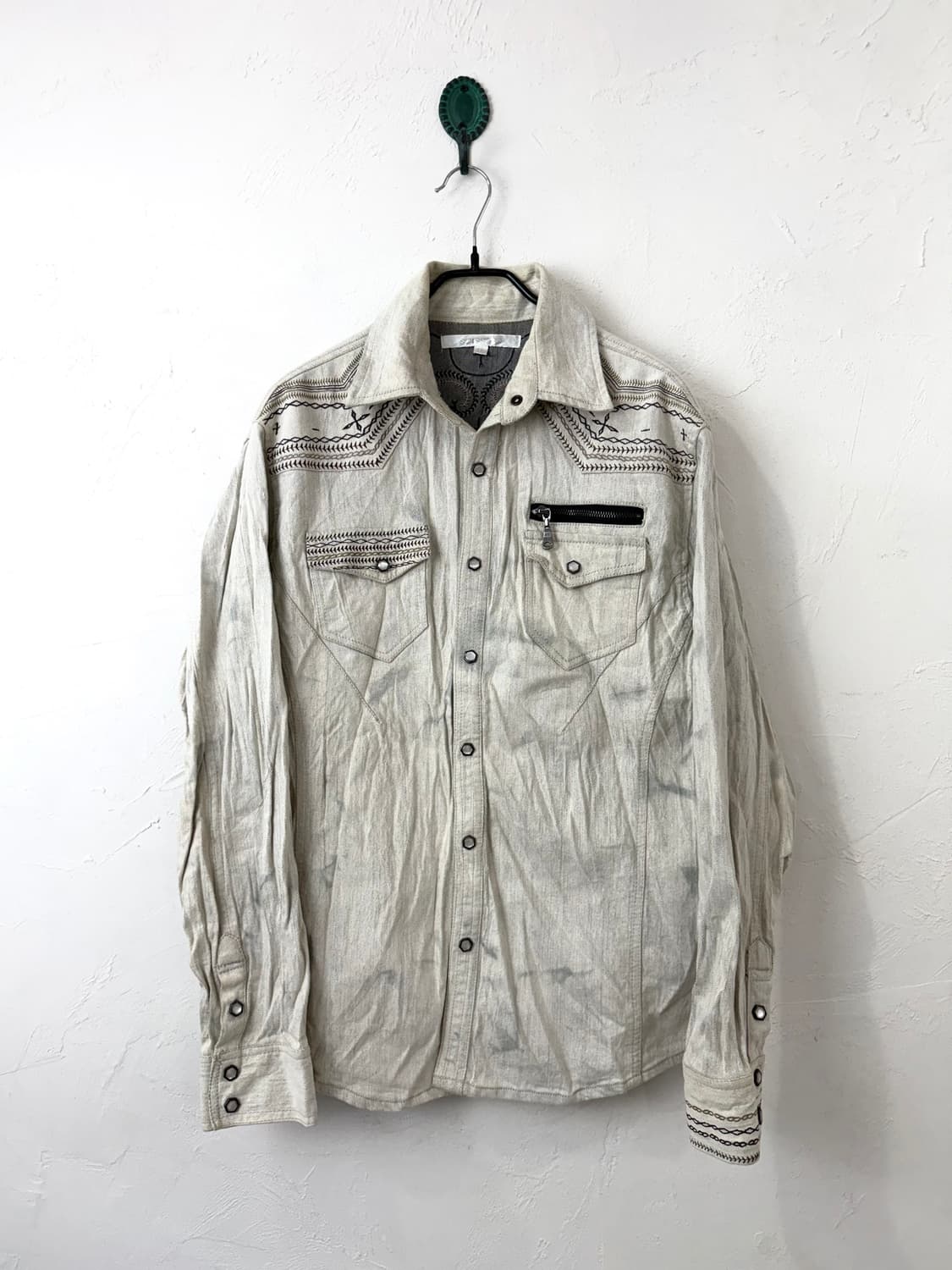 SCISSORS 링클드 웨스턴 셔츠 상품이미지1