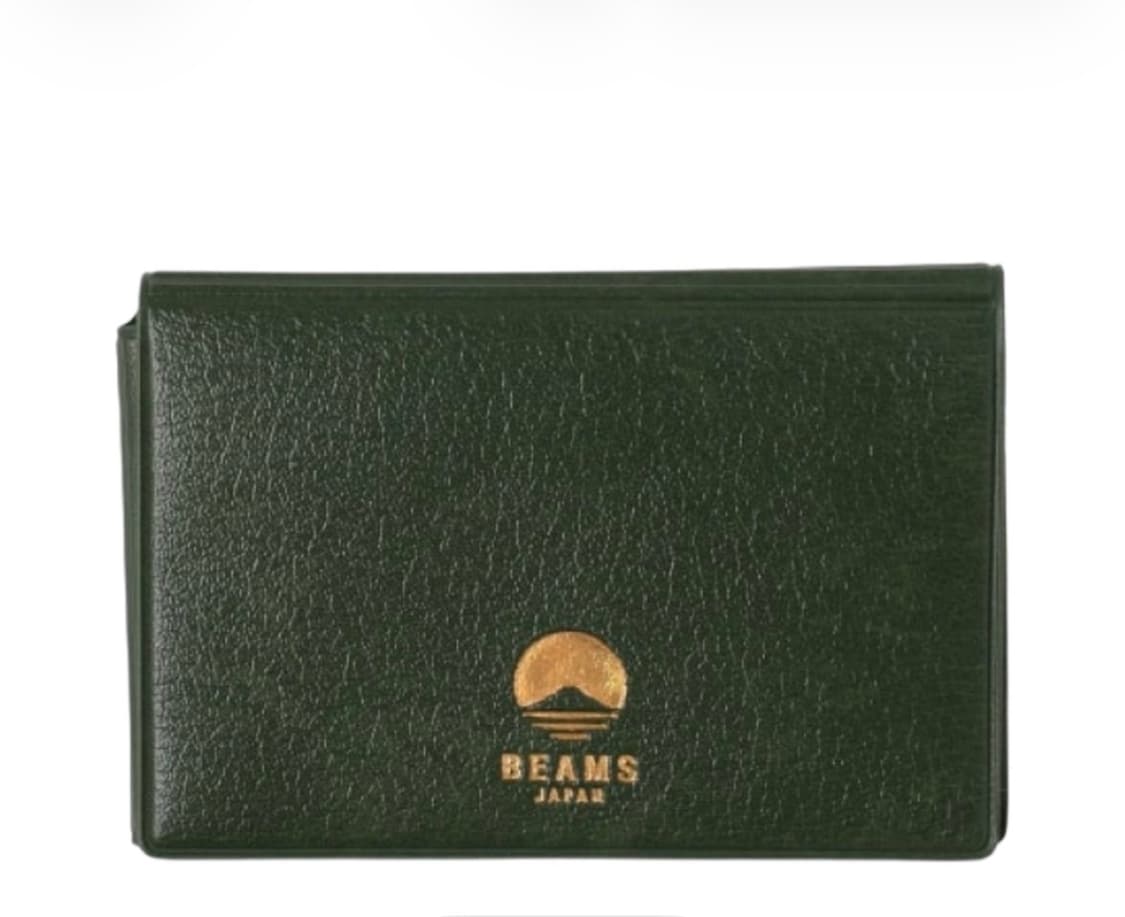 새상품 빔즈 지갑 3 검정 그린 오렌지 상품이미지3