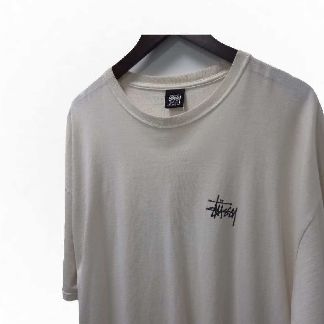 스투시 베이직 로고 반팔 2XL 상품이미지5