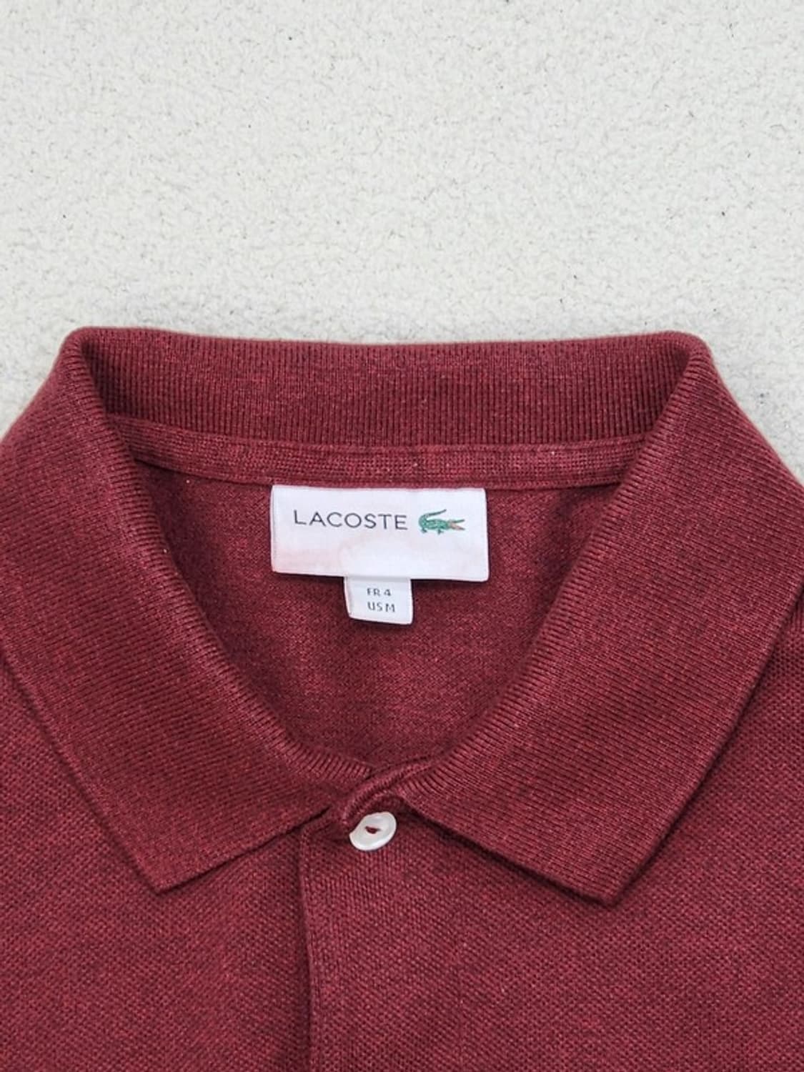 LACOSTE pk 긴팔 M 상품이미지4