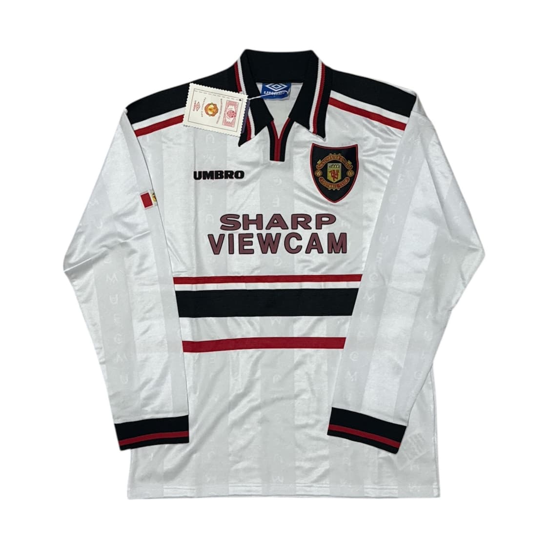 [국내배송] 98/99 맨유 어웨이 긴팔 유니폼 L사이즈 상품이미지1