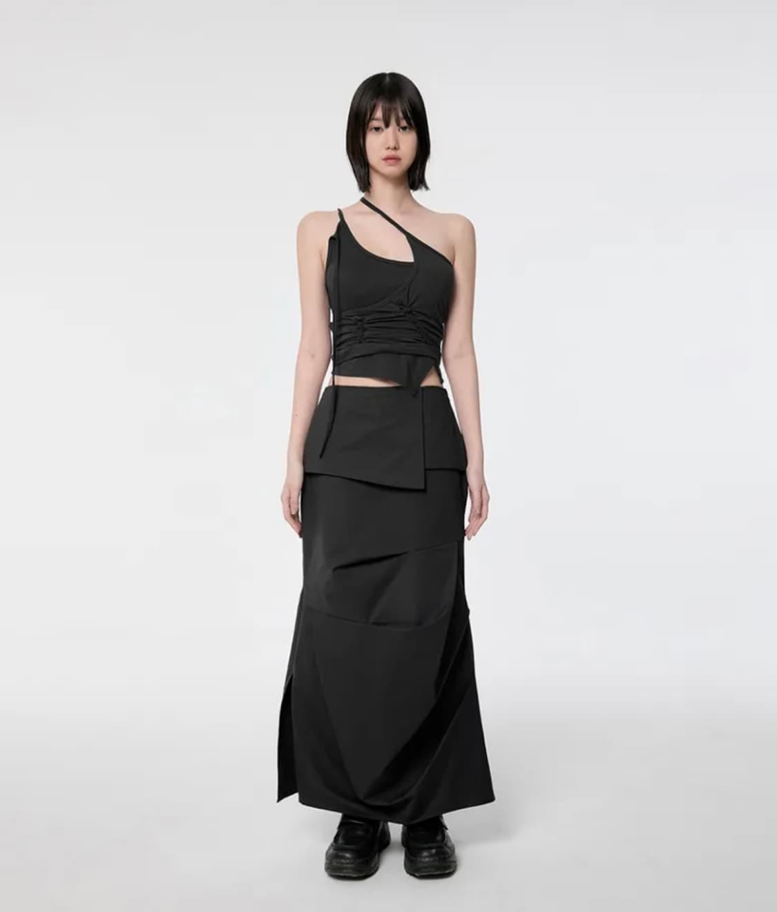 플레어업 Twisted Layered Top 레이어드 탑 나시 상품이미지2