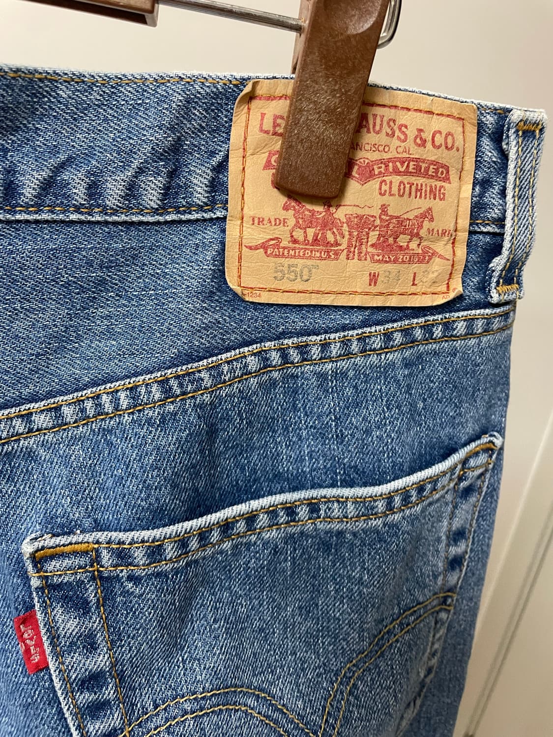 (34) Levis 리바이스505 데님 팬츠 상품이미지4