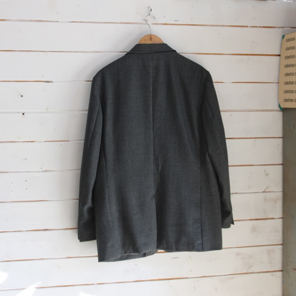 (착용컷) LANDS' END 하운즈투스 체크 블레이져 (남성용 103) 상품이미지2