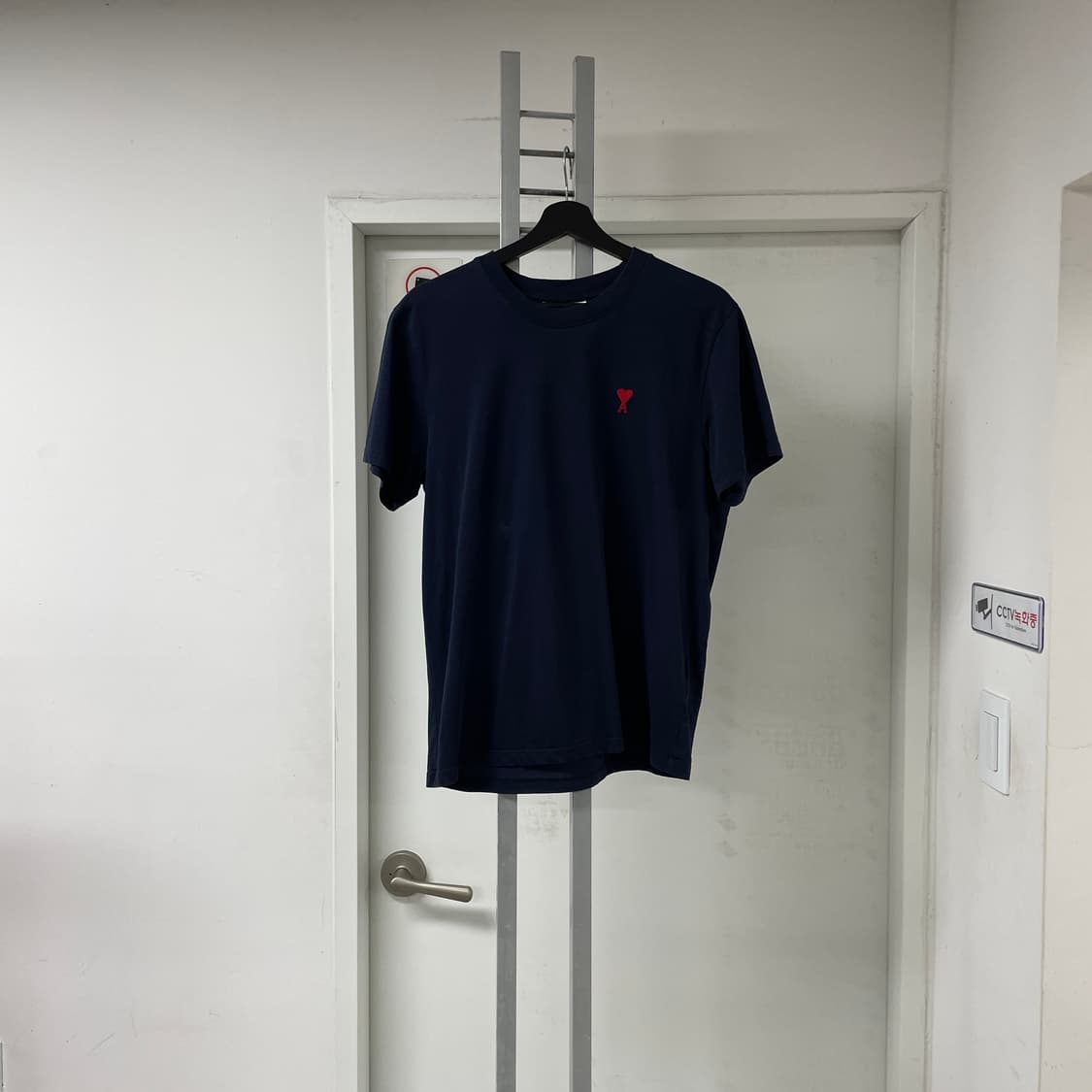 AMI 아미 반팔 티셔츠 네이비 M(W) 상품이미지1