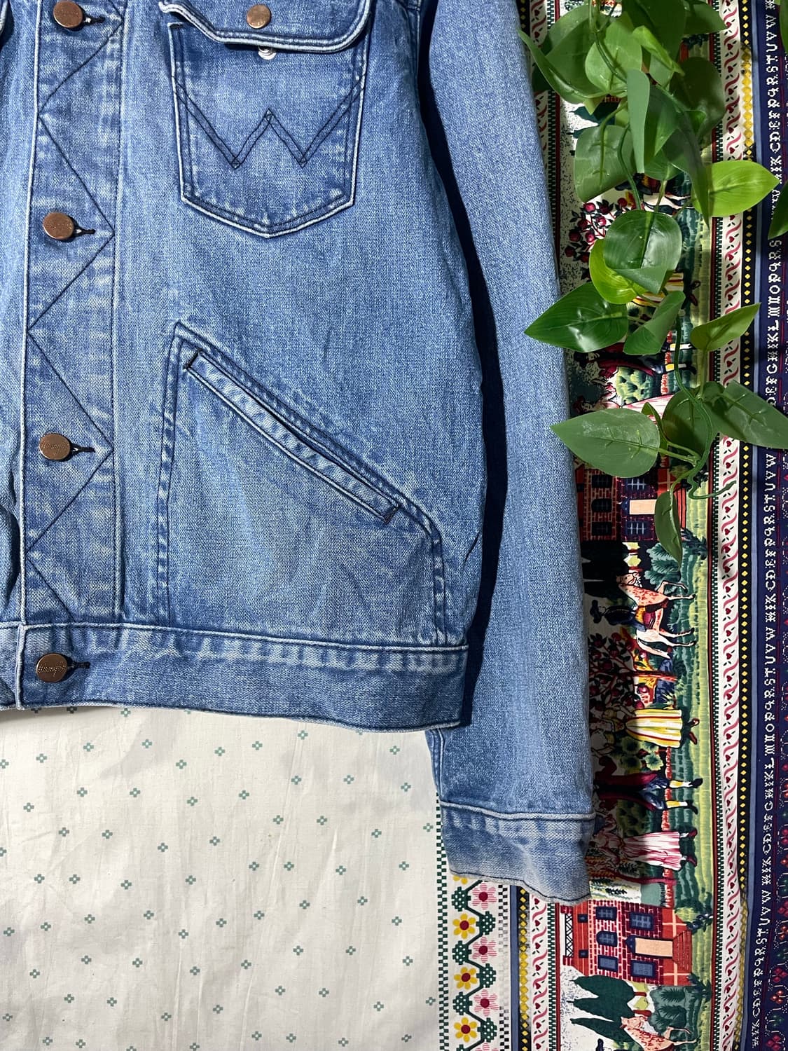 랭글러 124mj 데님 자켓 상품이미지4