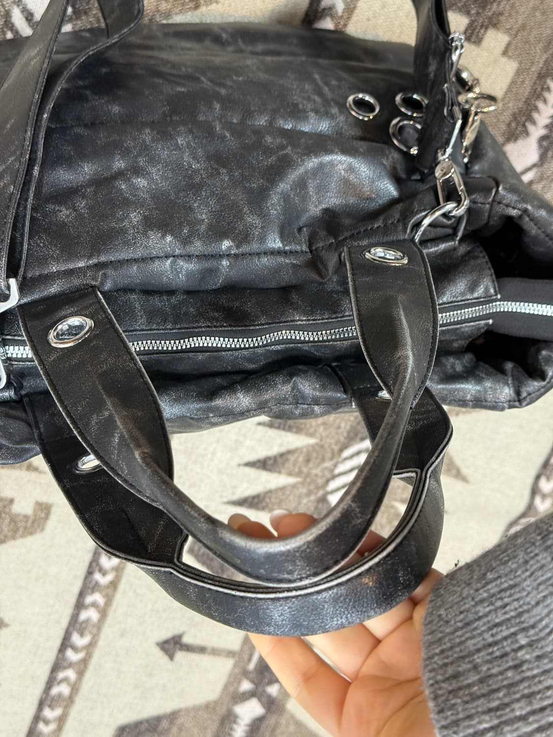 쿨사이드 옵더 필로우 트래블백 애쉬 블랙 상품이미지4