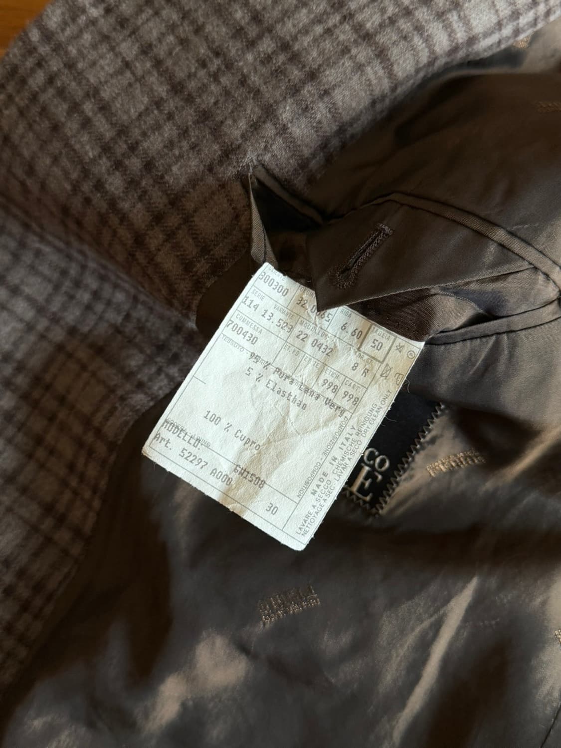 지안프랑코페레 헤비플란넬 자켓 남성 105 상품이미지7