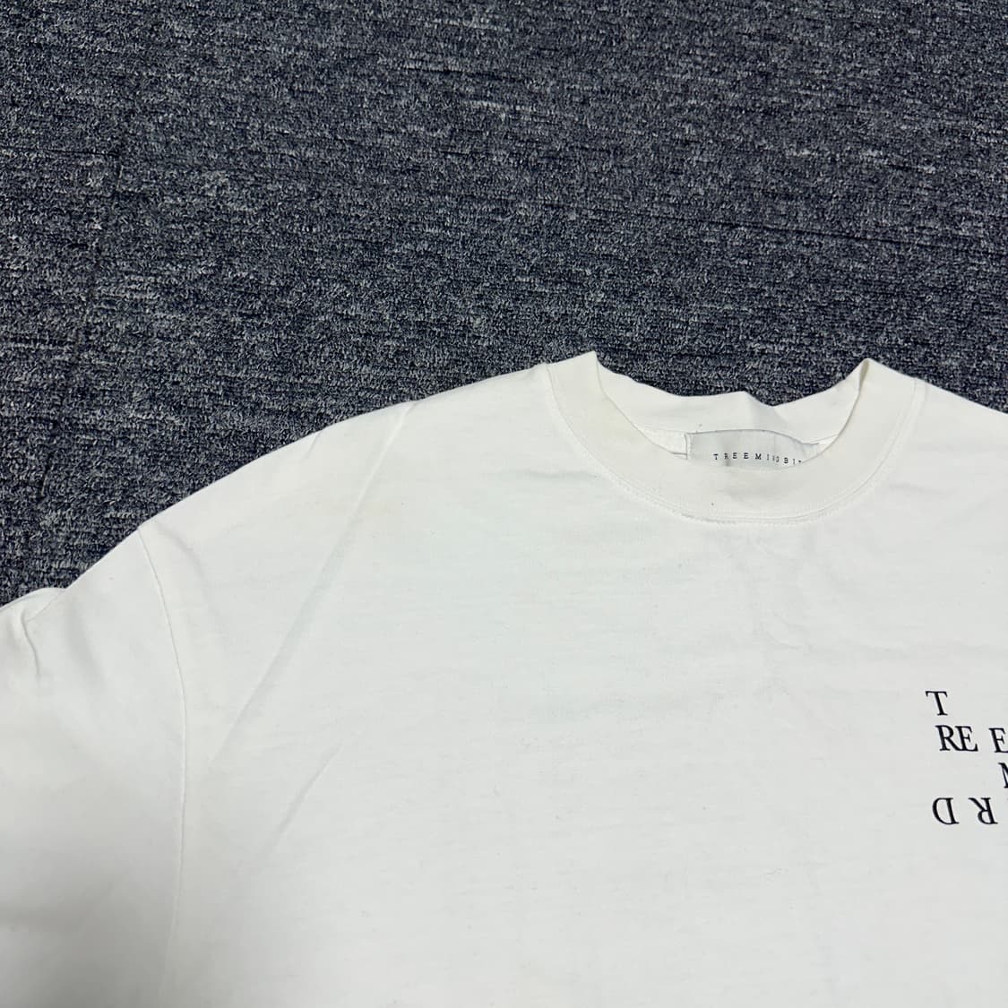 트리밍버드 프린팅 긴팔티 상품이미지4