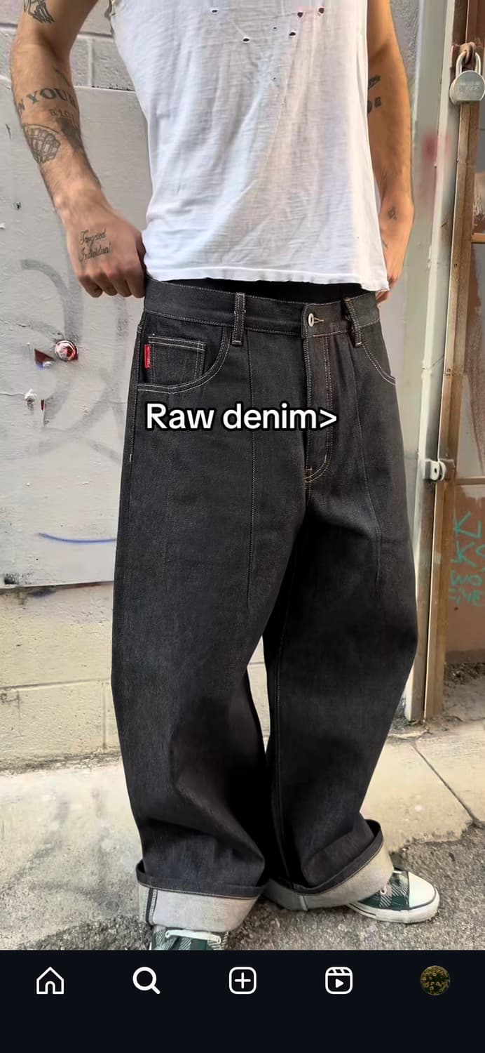 Basement La Raw denim(L)판매 상품이미지1